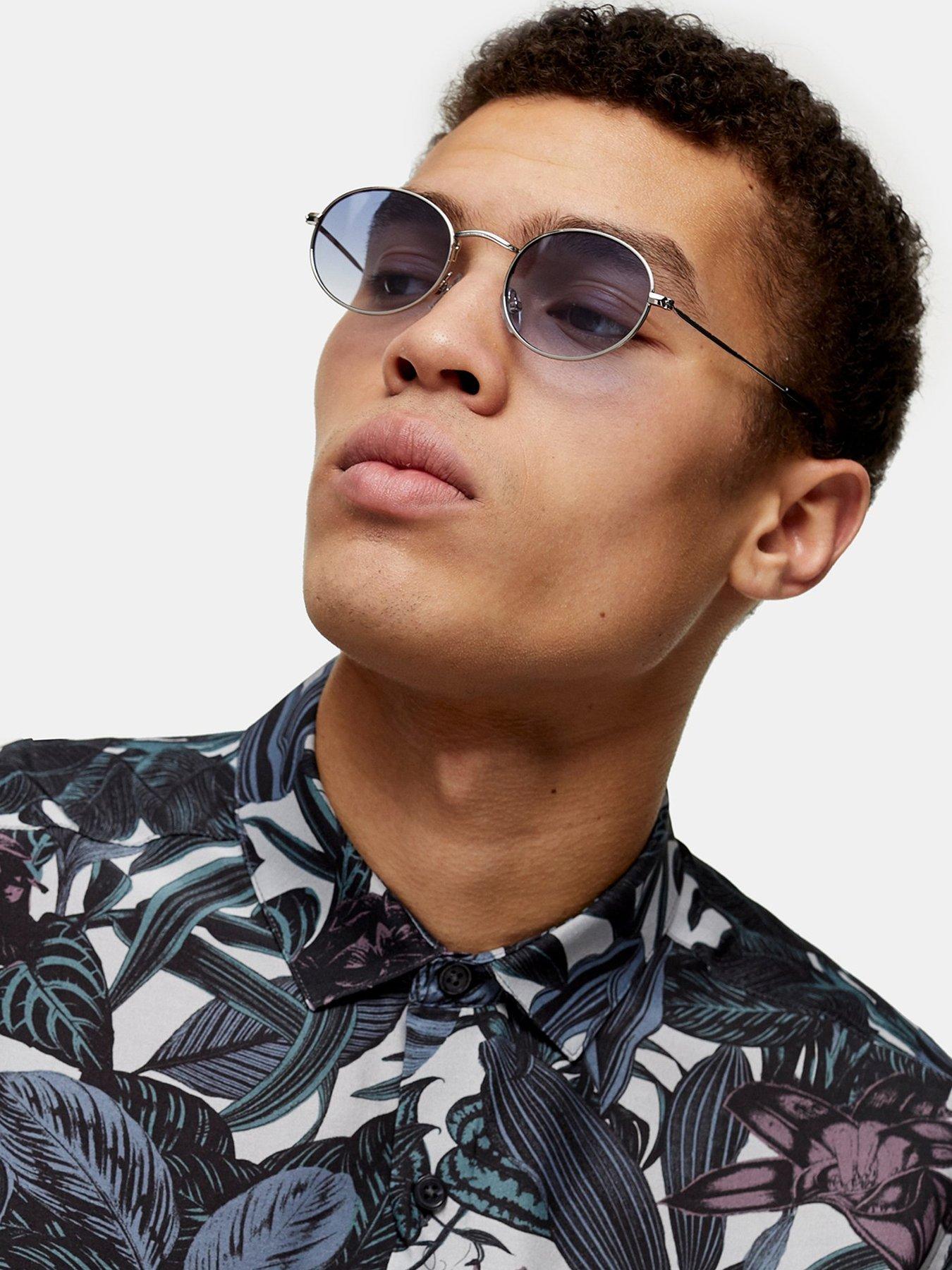 topman round sunglasses