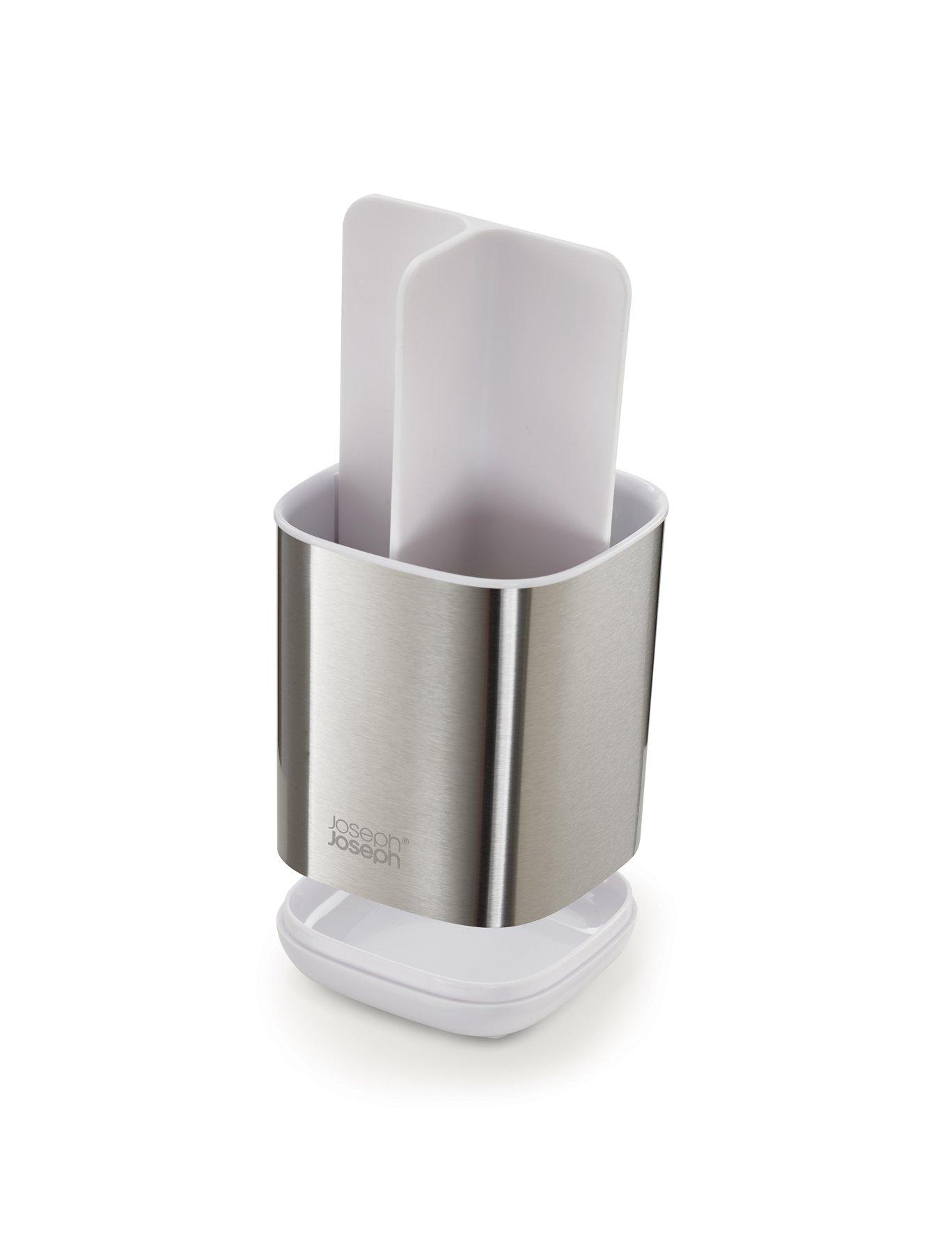 Image 2 of 5 of Joseph Joseph Easystore Steel Toothbrush Caddy