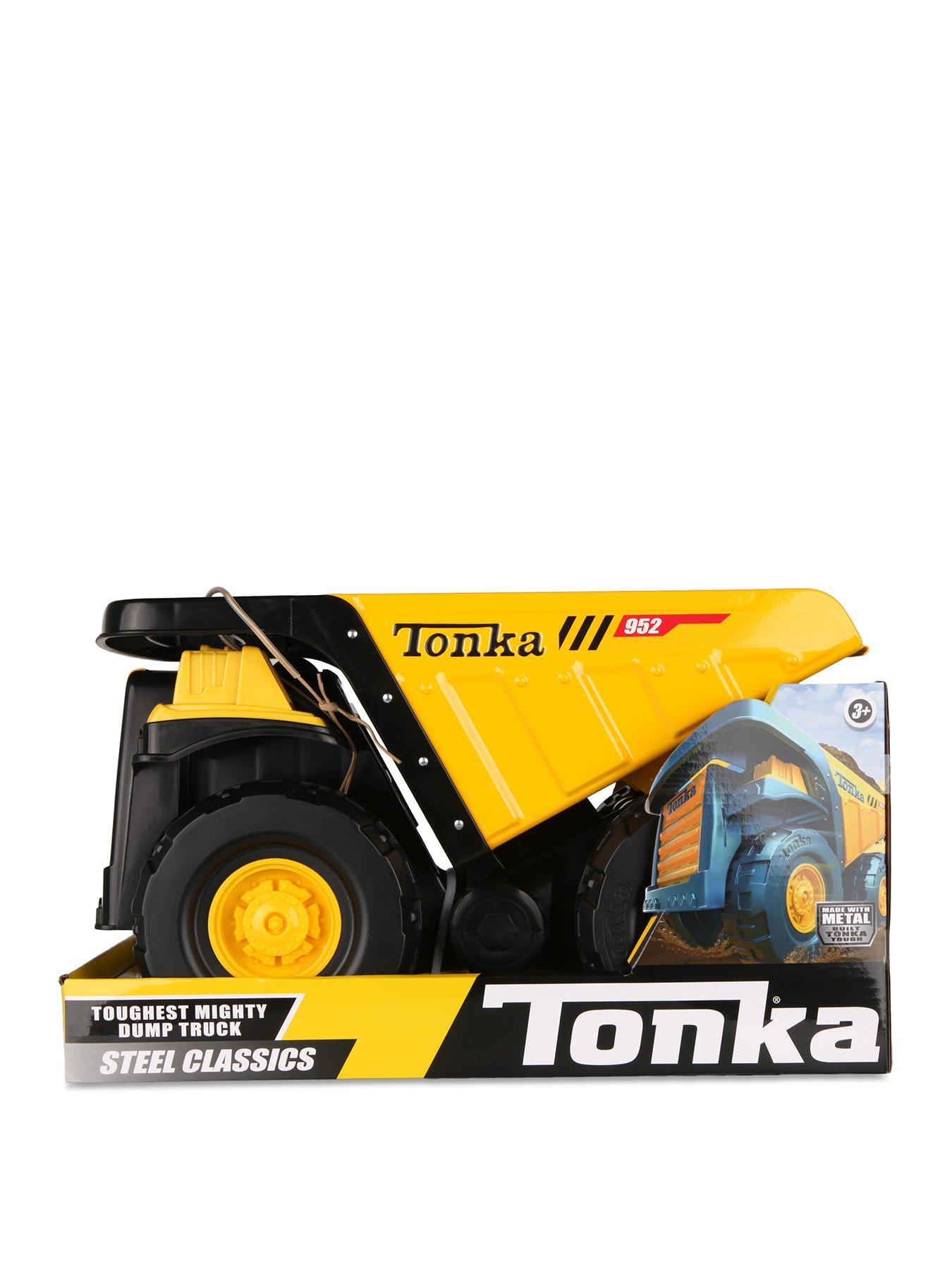 Steel best sale tonka trucks