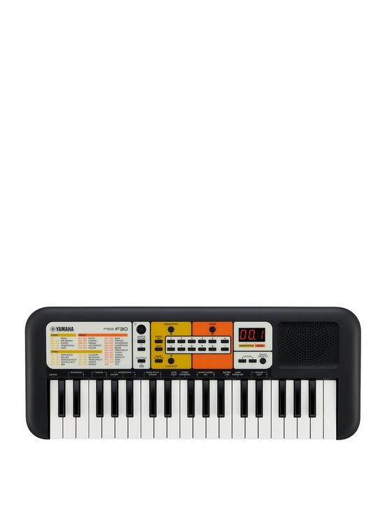 front image of yamaha-pss-f30-portable-keyboard