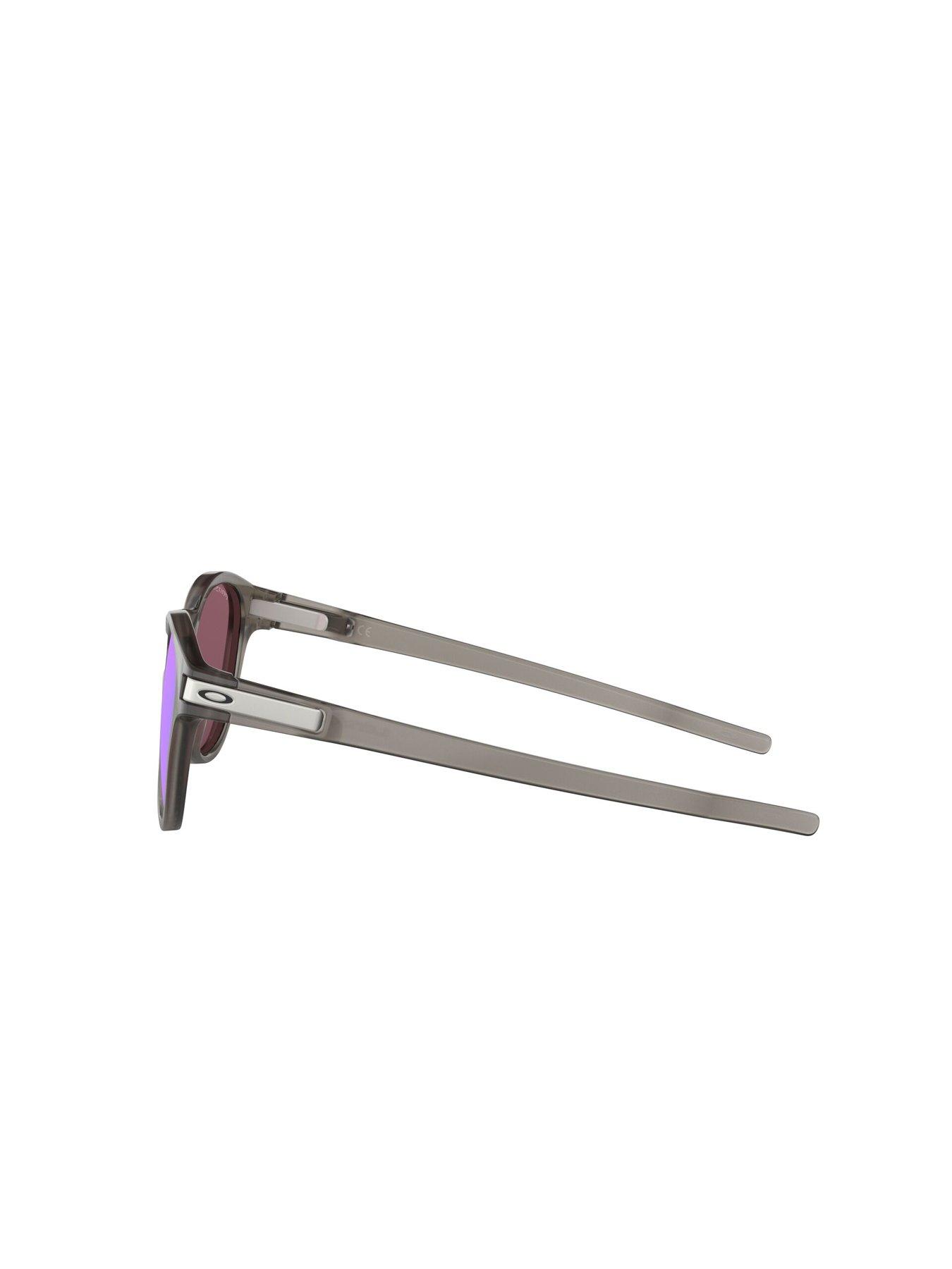 Image 2 of 4 of Oakley Latch Round Polarized Sunglasses - Grey