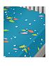 image of bedlam-sea-life-glow-in-the-dark-single-fitted-sheet-multi