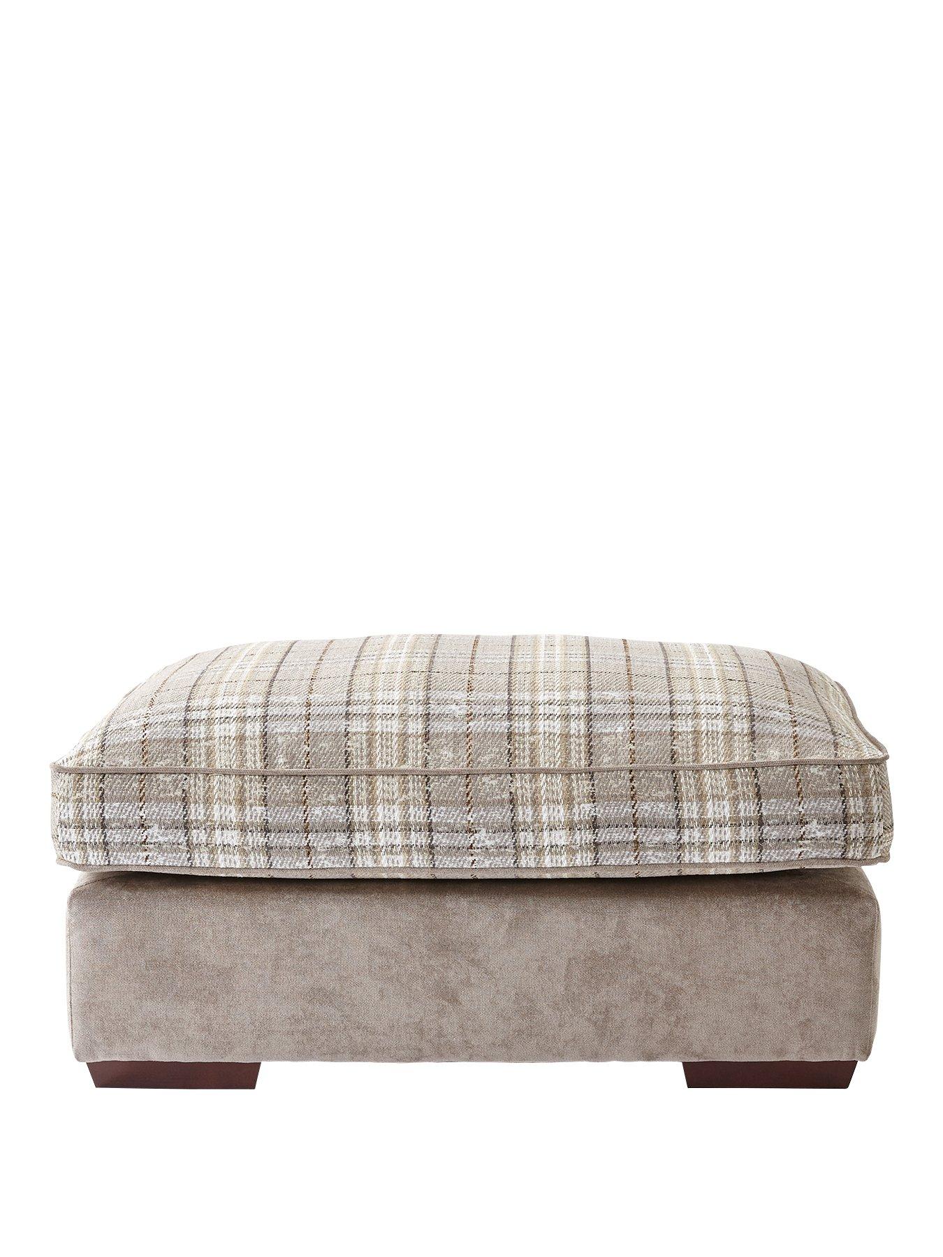 Campbell Check Footstool review