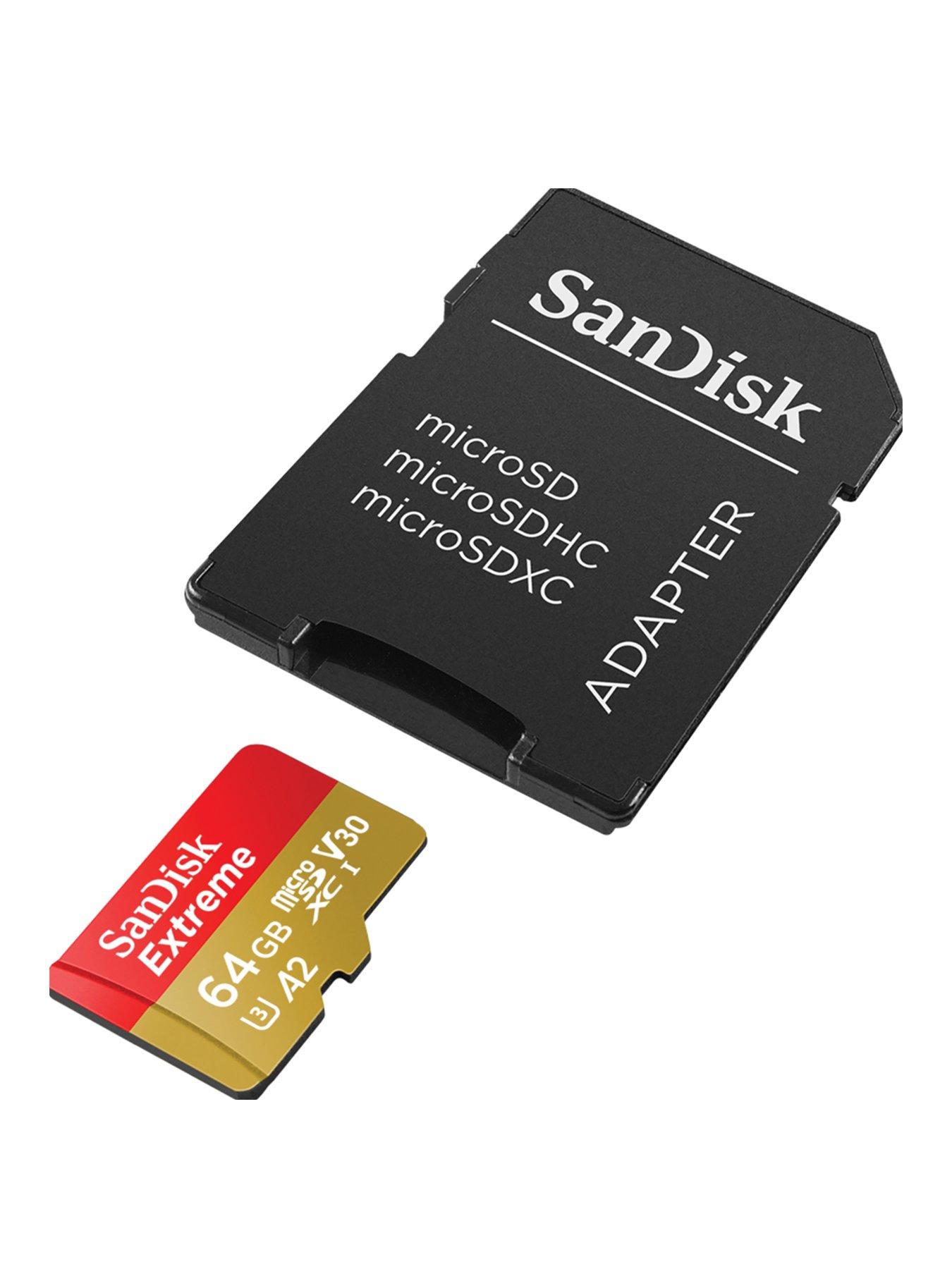 Sandisk Extreme Microsdxc 64Gb For Action Cams And Drones + Sd Adapter review