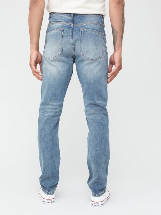 stillFront image of very-man-slim-jeansnbspwith-stretch-vintage-blue-tint-wash