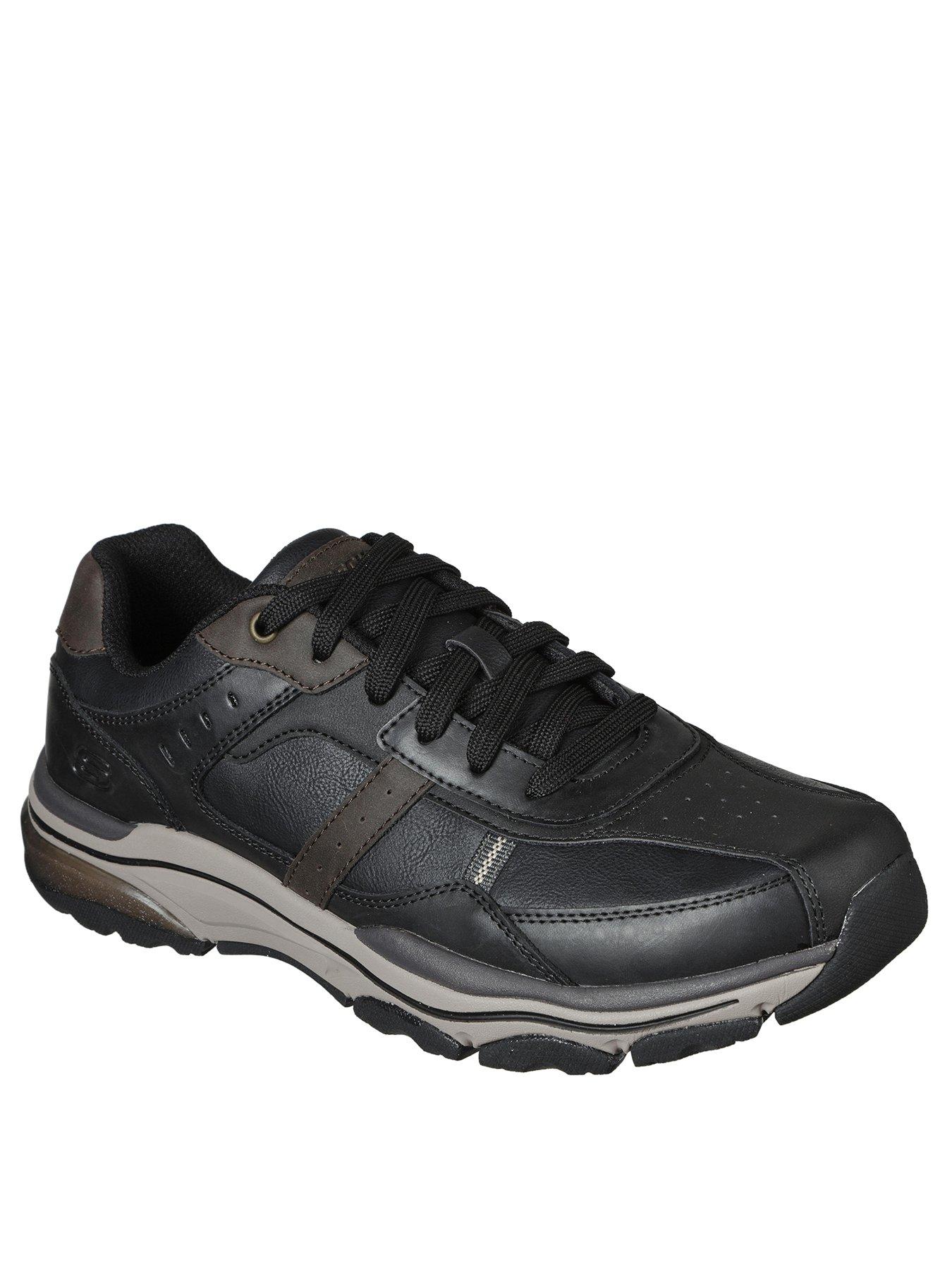 skechers all leather shoes