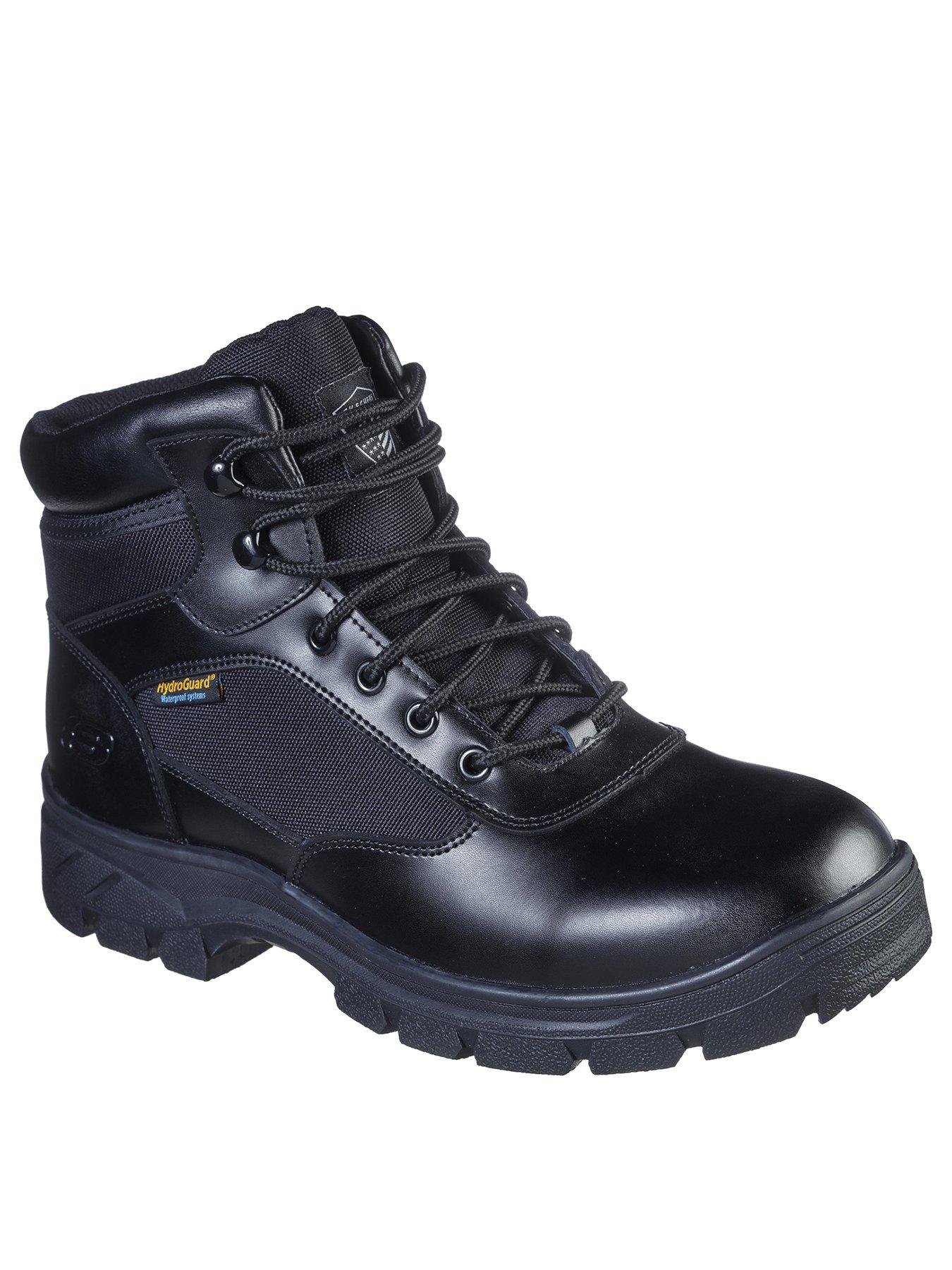 undefined Wascana Work Boots - Black