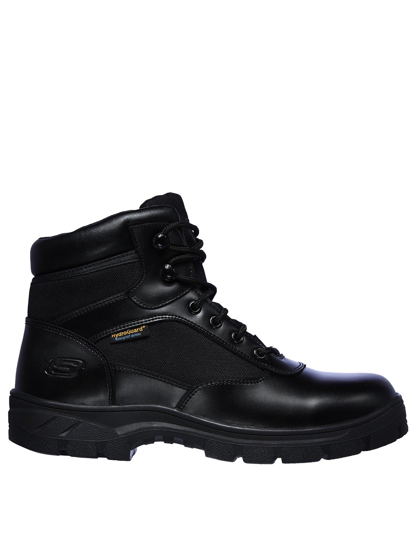 skechers steel toe work boots uk