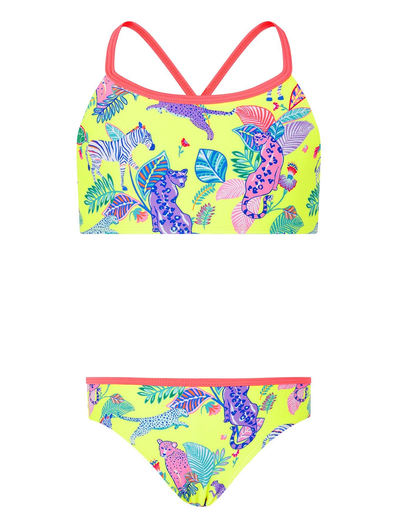 Accessorize Girls Recycled Wild Jungle Print Bikini review