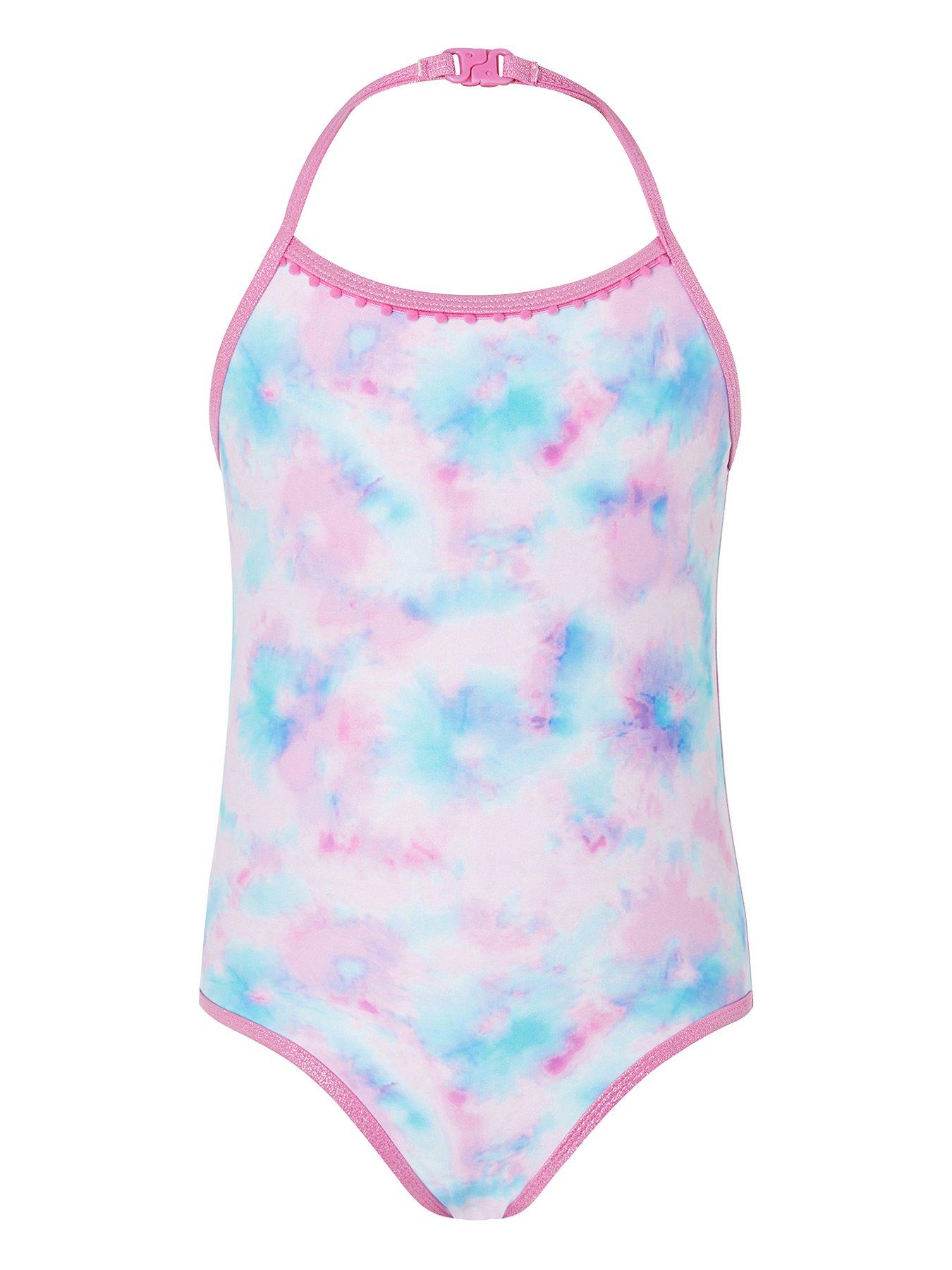 Accessorize Girls Tie Dye Printed Swimsuit review