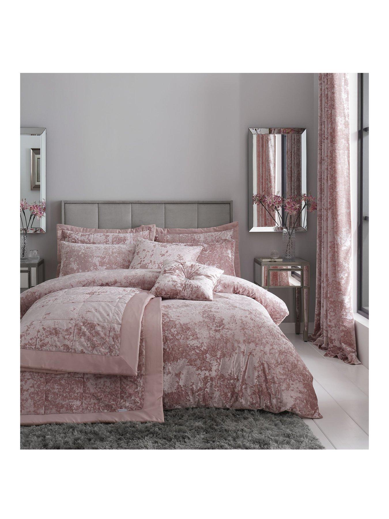 Pink Crushed Velvet Blanket( Covered by hotsell the Blood)