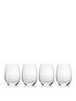  image of mikasa-julie-stemless-wine-glasses-ndash-set-of-4