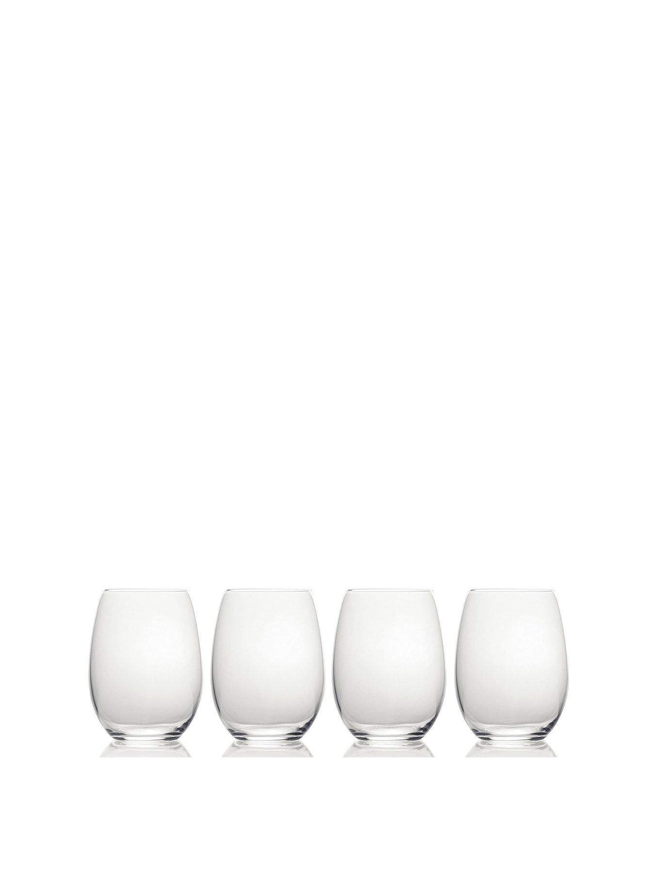 Image 2 of 6 of Mikasa Julie Stemless Wine Glasses &ndash; Set of 4