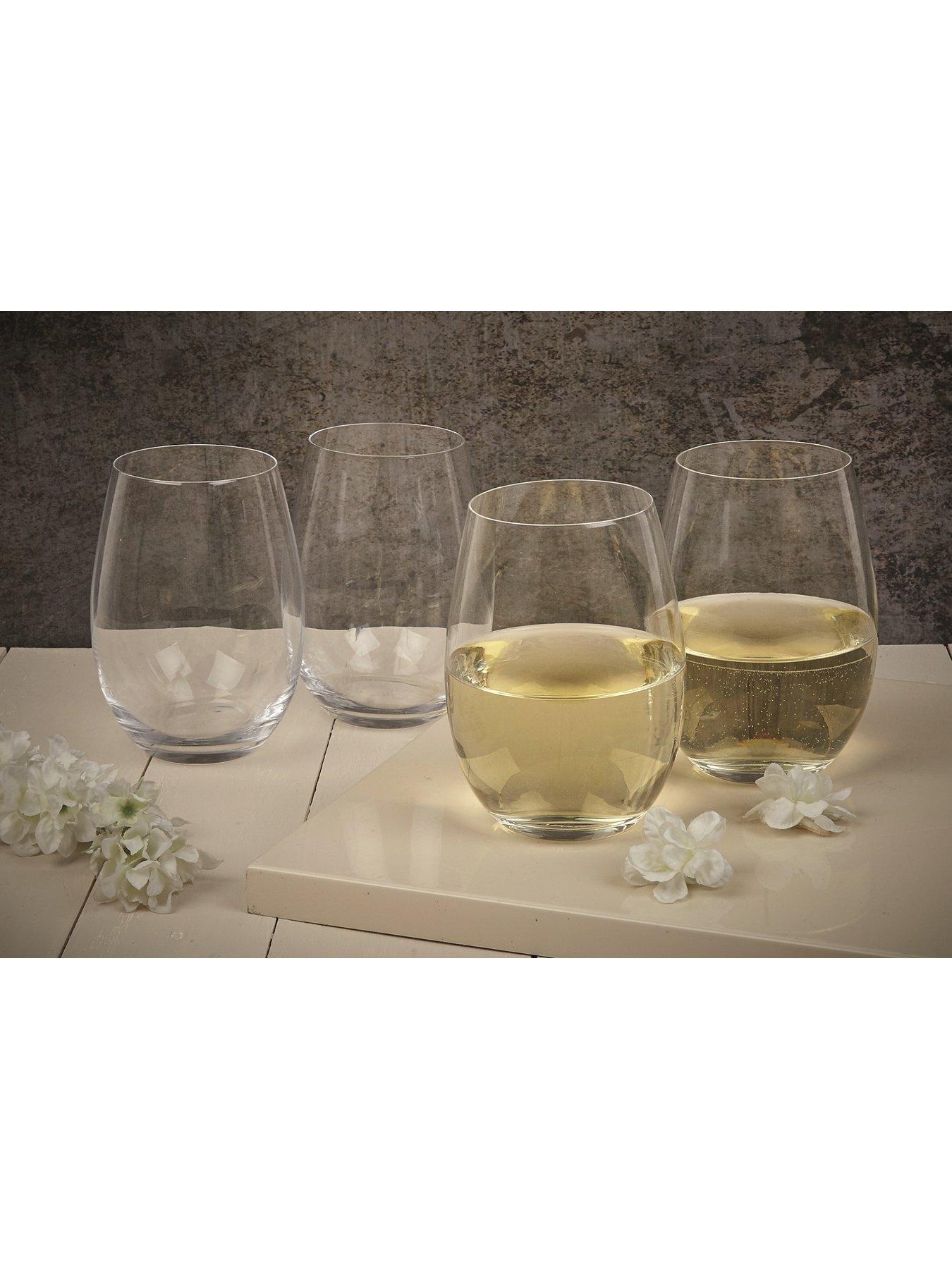 Image 4 of 6 of Mikasa Julie Stemless Wine Glasses &ndash; Set of 4