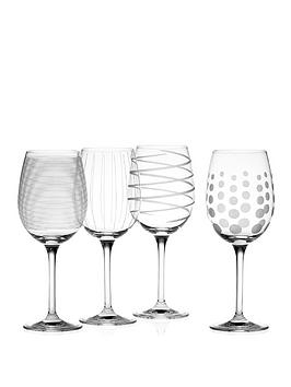 Product photograph of Mikasa Cheers White Wine Glasses Ndash Set Of 4 from very.co.uk