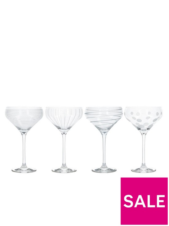 stillFront image of mikasa-cheers-champagne-saucers-ndash-set-of-4