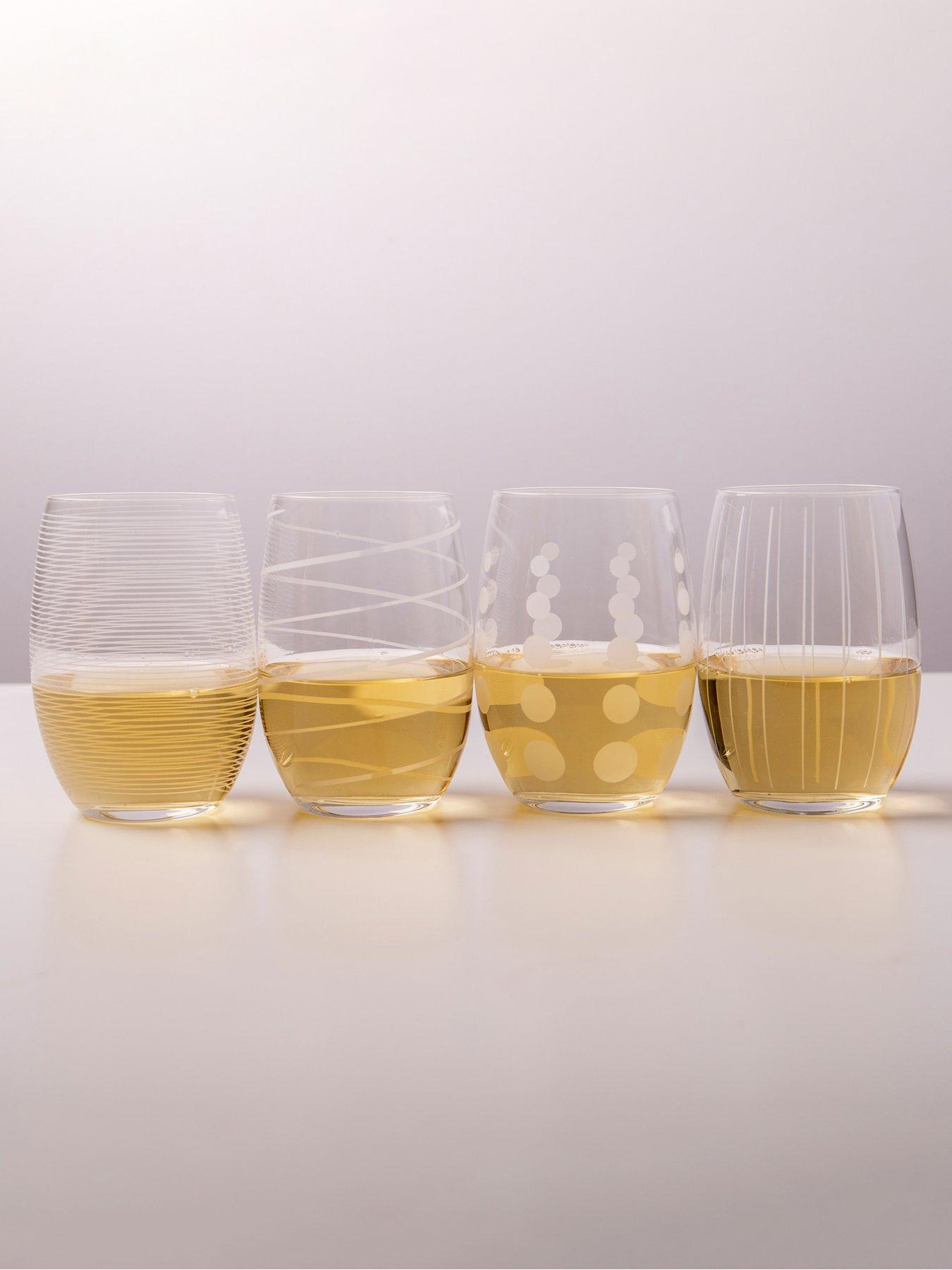 Mikasa Cheers Stemless Wine Glasses very.co.uk