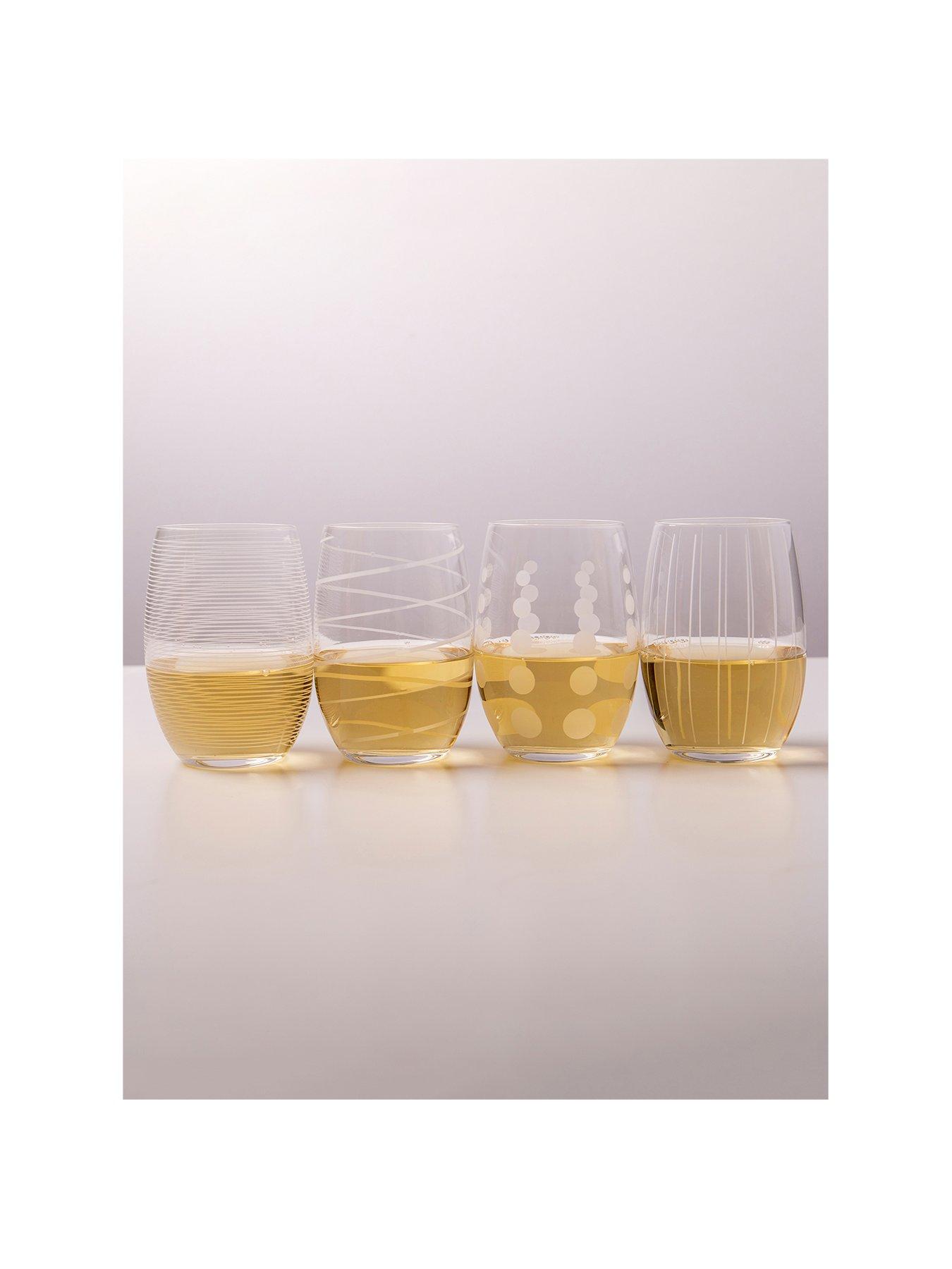 Image 2 of 7 of Mikasa Cheers Stemless Wine Glasses
