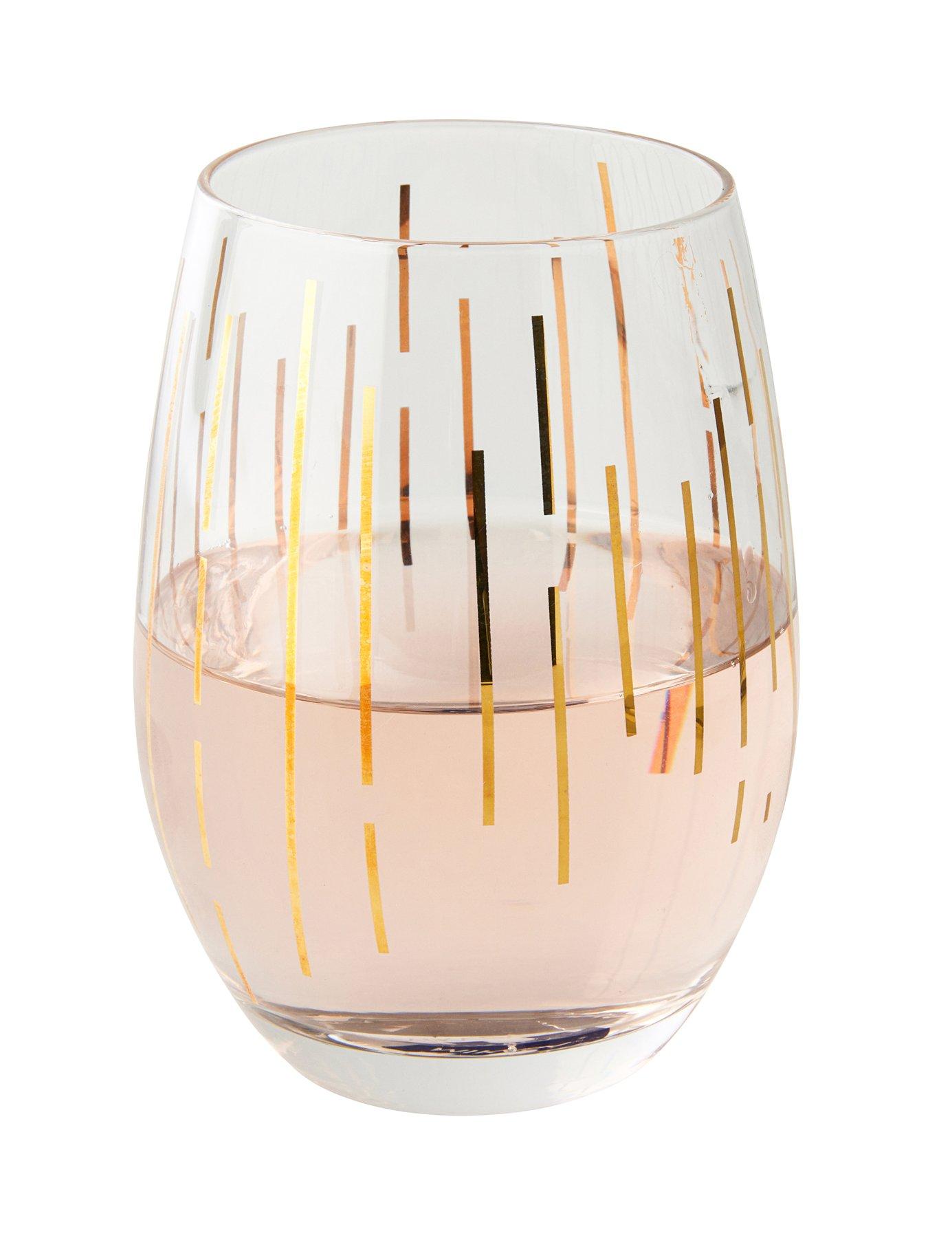 Image 3 of 7 of Mikasa Cheers Stemless Wine Glasses