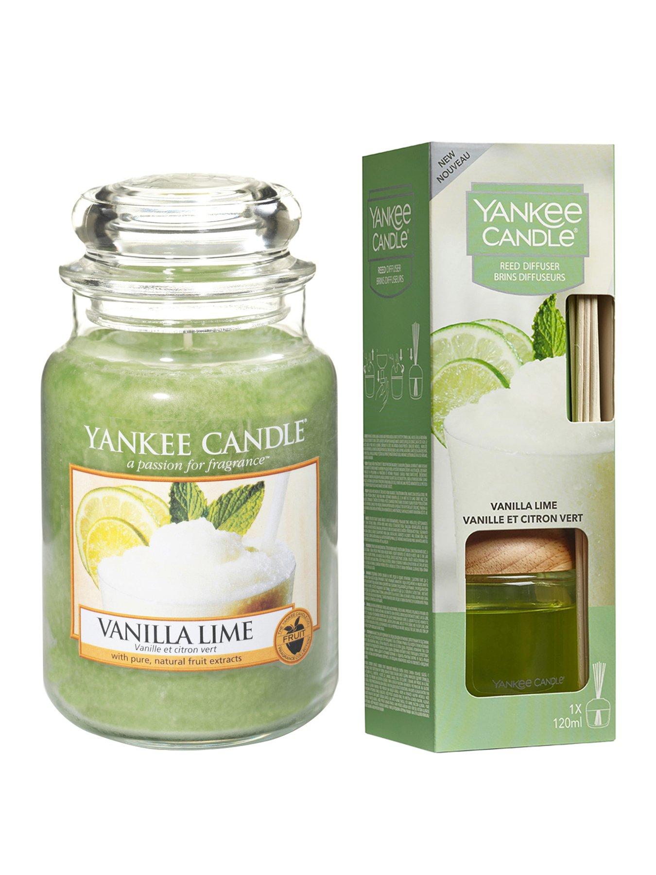 Yankee Candle Vanilla Lime Large Jar Candle And Reed Diffuser Set review