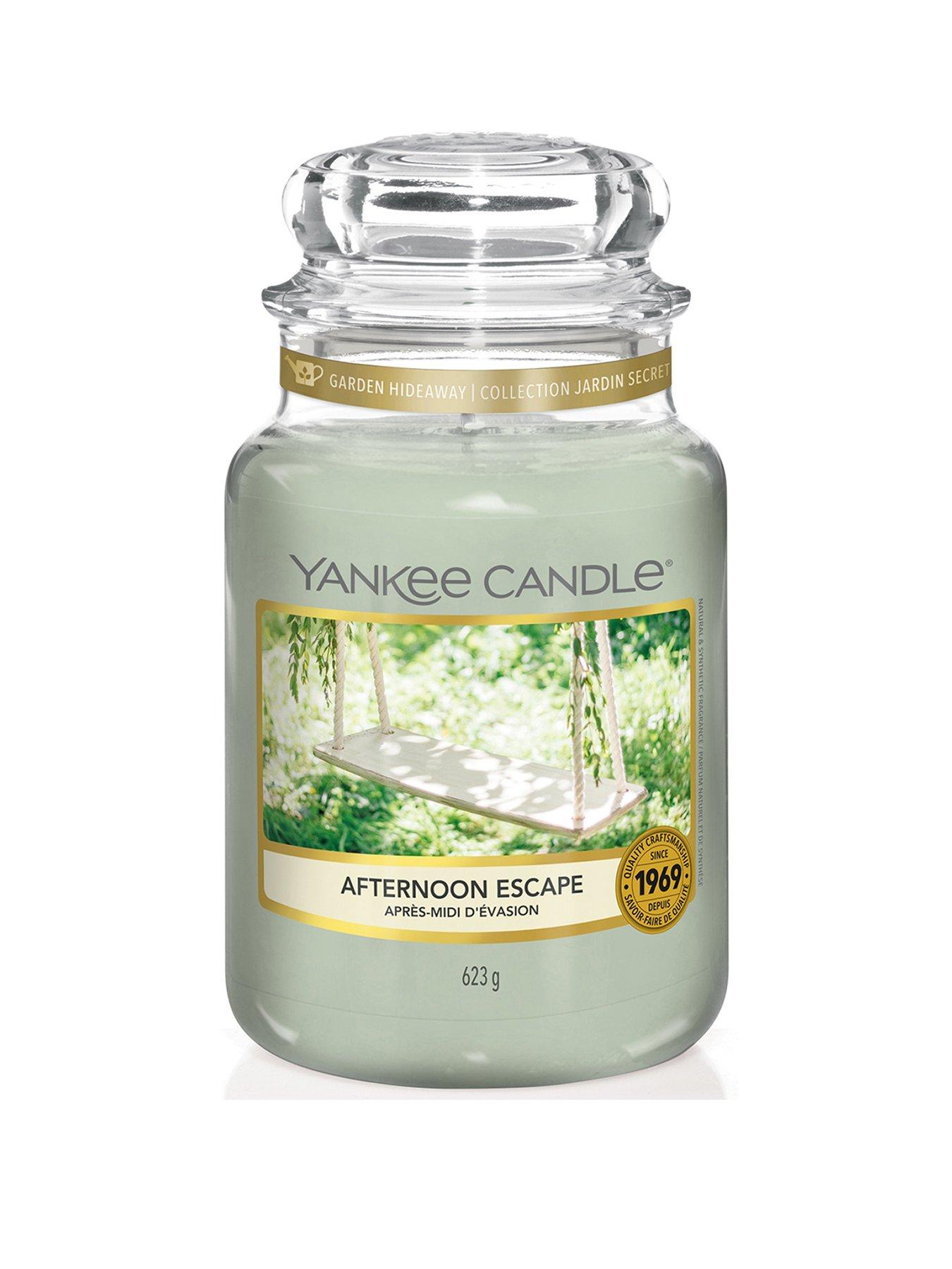 Yankee Candle Garden Hideaway Collection Large Jar Candle &Ndash; Afternoon Escape review