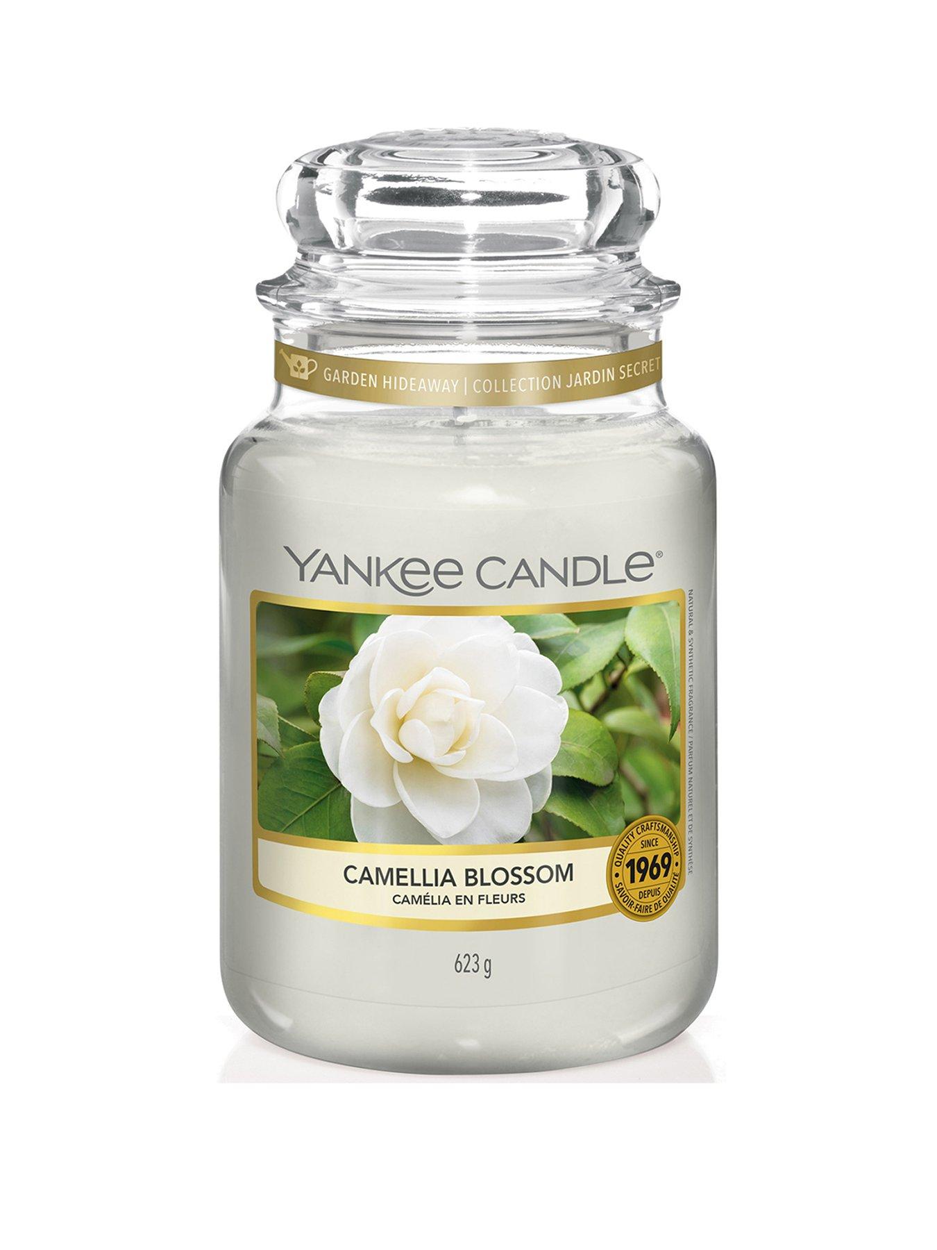 Yankee Candle  Garden Hideaway Collection Large Jar Candle &Ndash; Camellia Blossom|