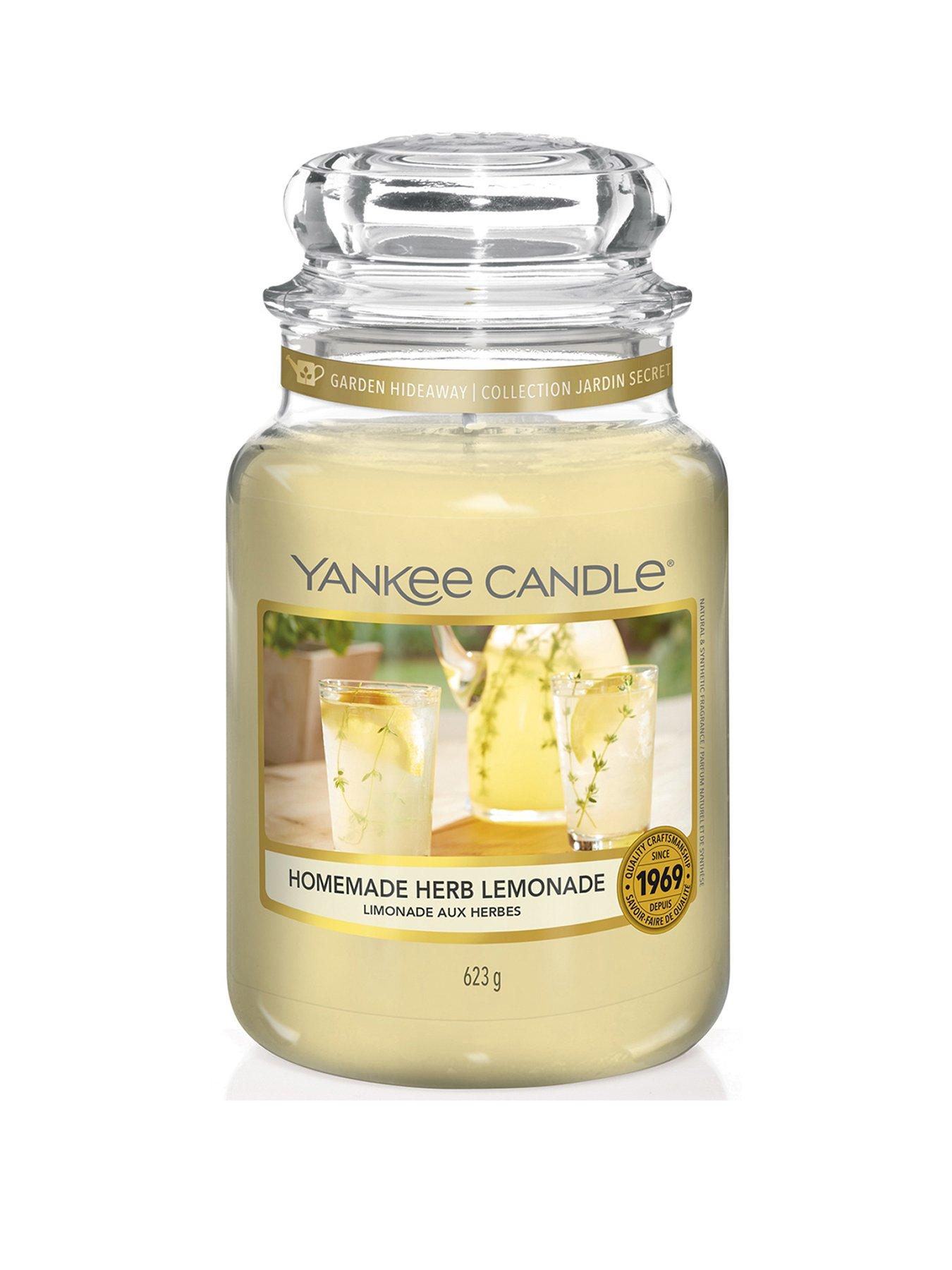 Yankee Candle Garden Hideaway Collection Large Jar Candle &Ndash; Homemade Herb Lemonade review