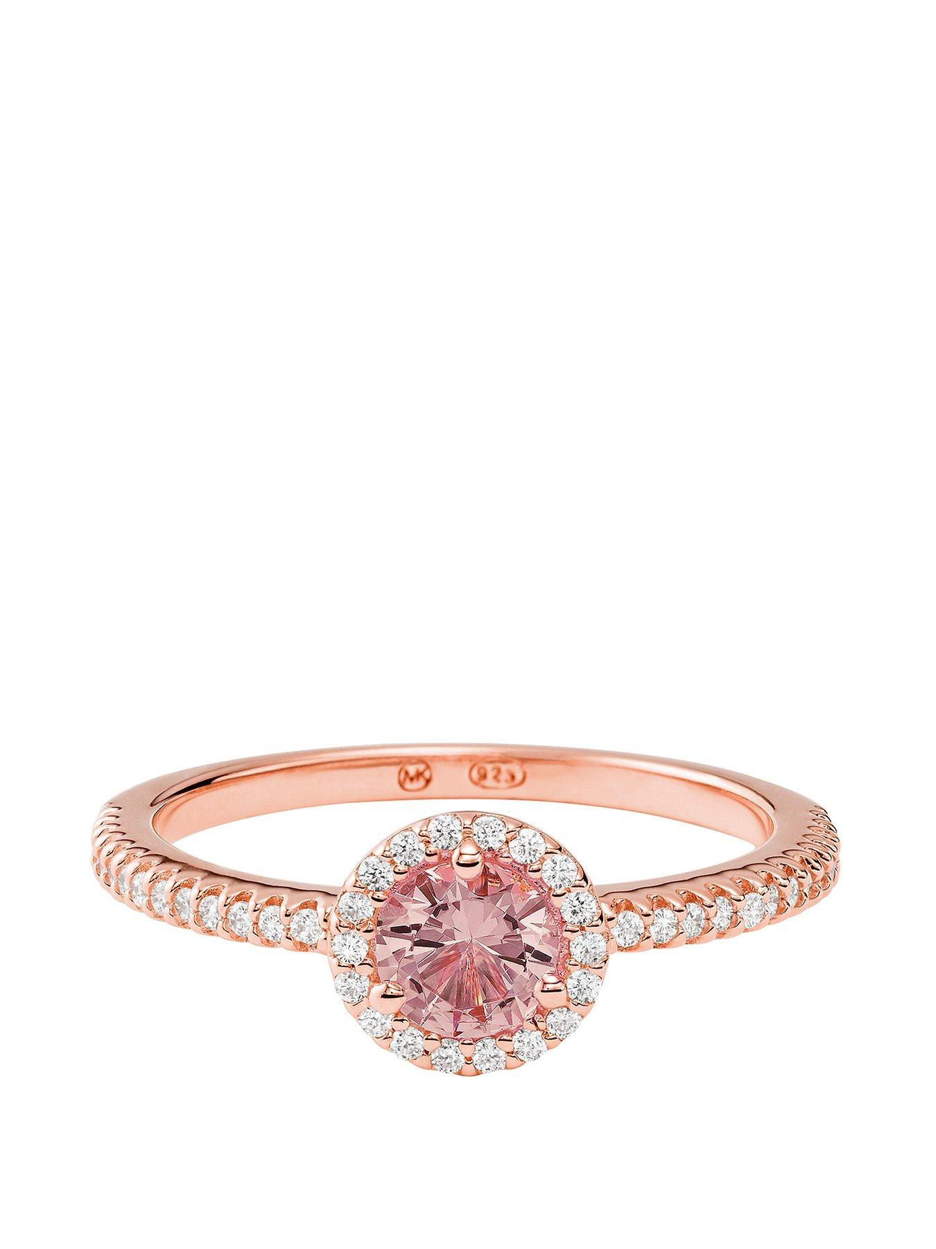 rose gold ring michael kors