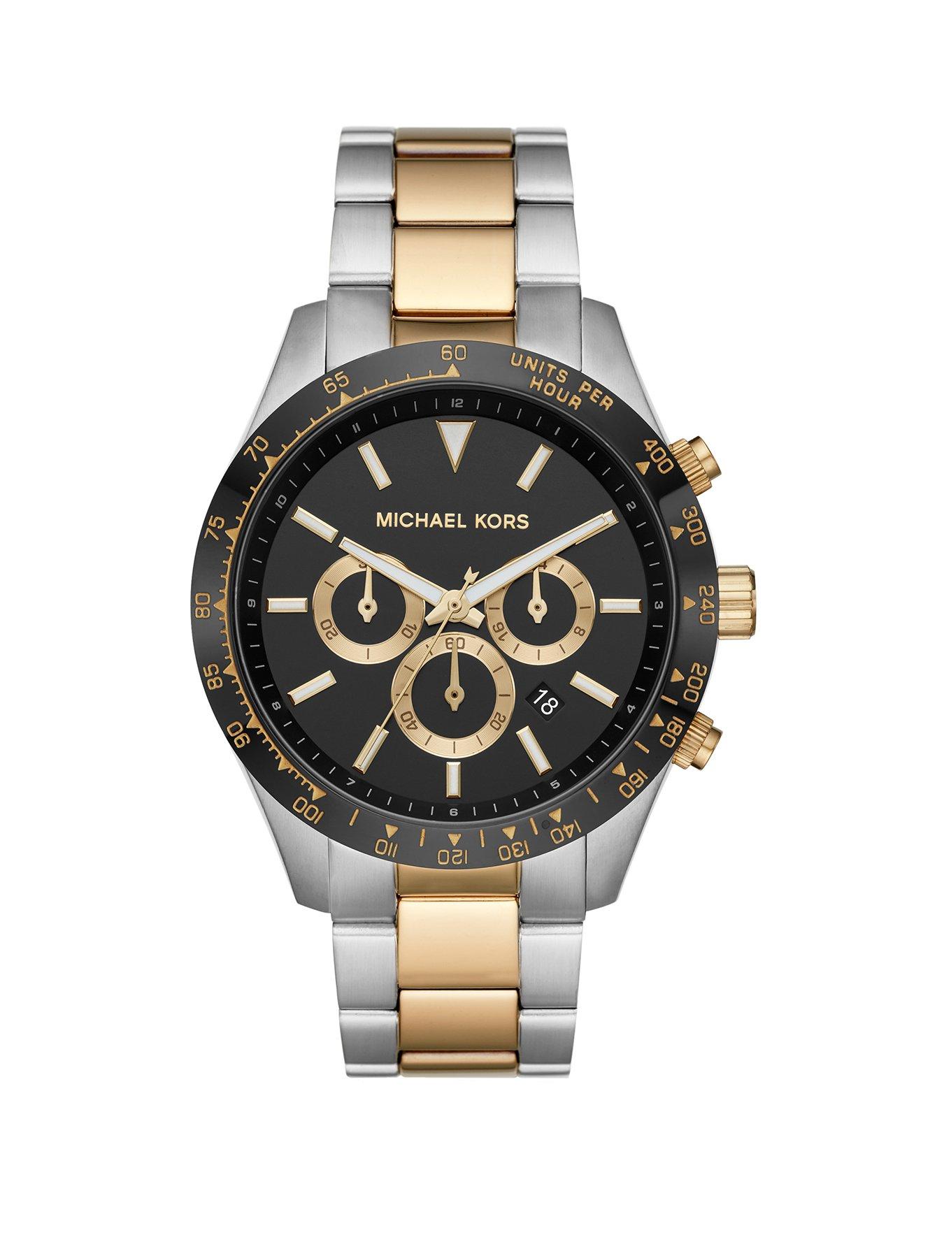 mk watch green