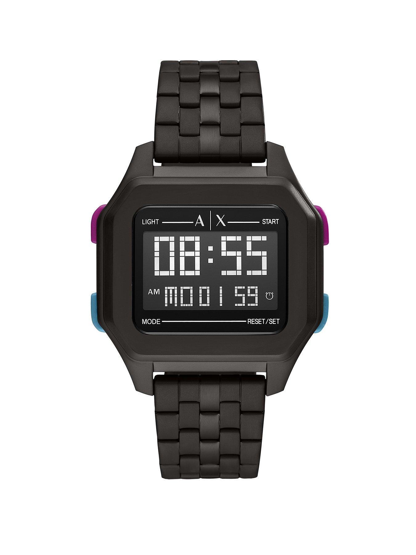 armani exchange digital watch