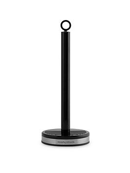 Product photograph of Morphy Richards Dune Towel Pole - Black from very.co.uk