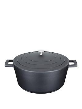 Product photograph of Masterclass Cast Aluminium 28 Cm Casserole Dish With Lid from very.co.uk
