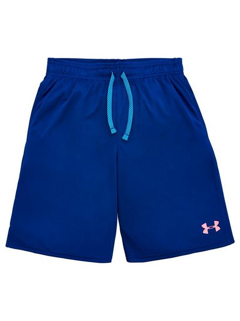 under-armour-childrensnbsptech-colorblock-short-sleeved-t-shirt-and-prototype-short-set-navy-pink