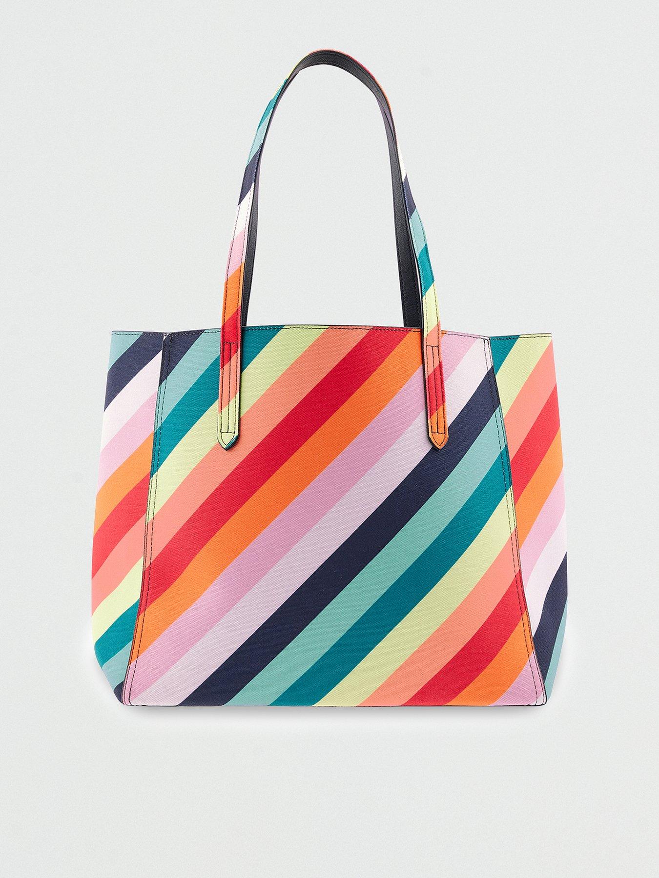 accessorize rainbow bag