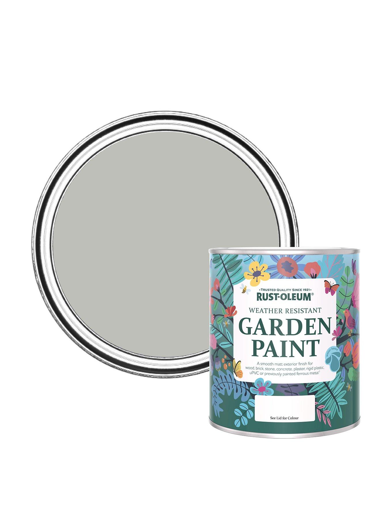 undefined Flint Chalky Finish Garden Furniture Paint - 750ml