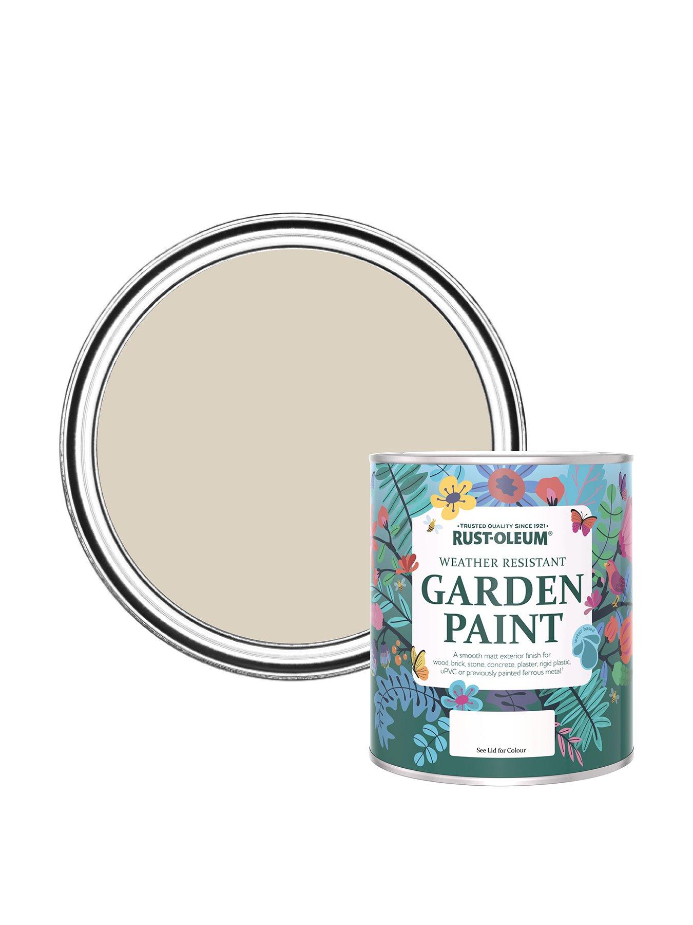 Product photograph of Rust-oleum Chalky Finish 750 Ml Garden Furniture Paint Ndash Hessian from very.co.uk