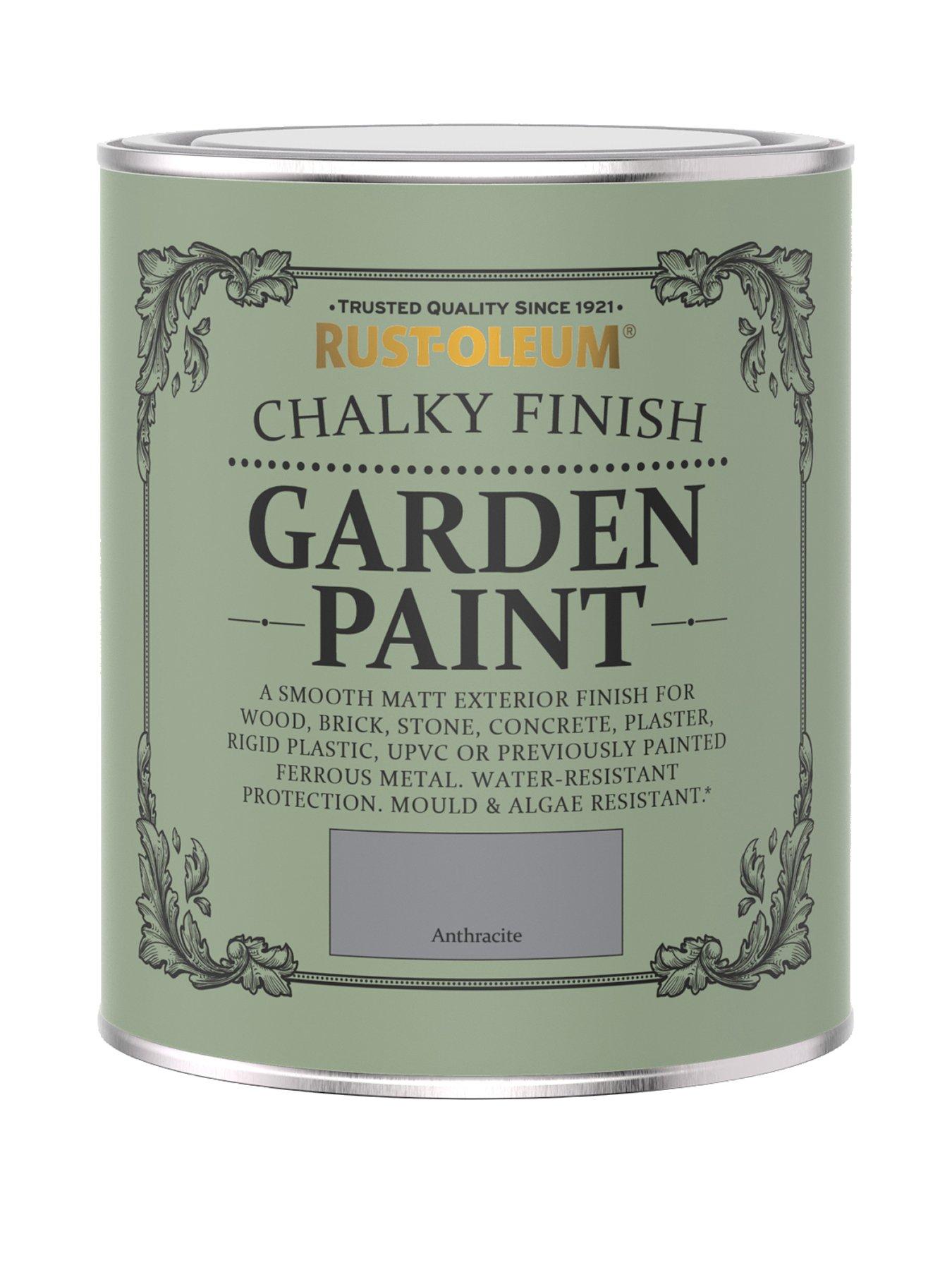 RustOleum Anthracite Garden Furniture Paint 750ml very.co.uk
