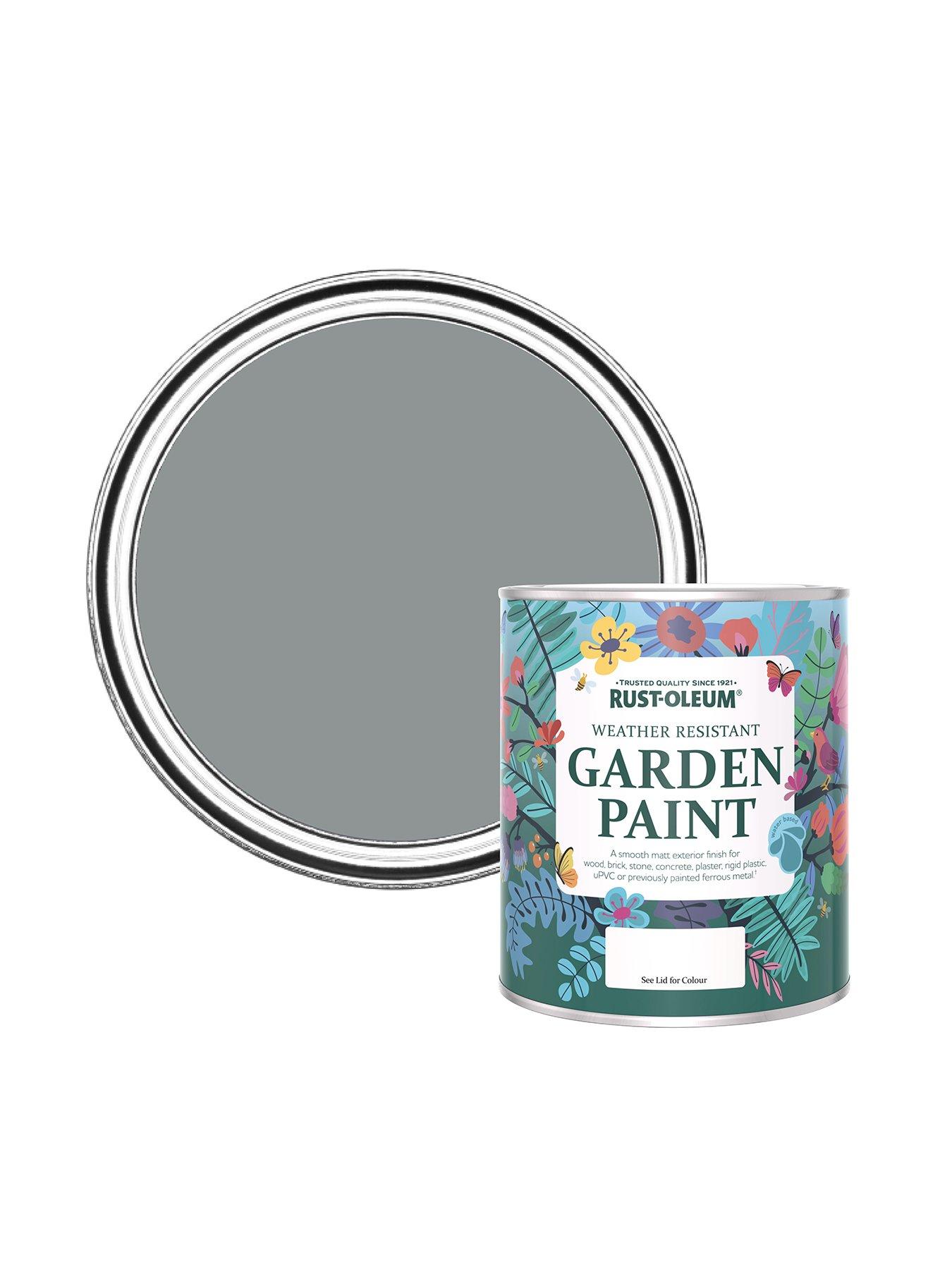 RustOleum Anthracite Garden Furniture Paint 750ml Very.co.uk