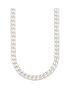  image of the-love-silver-collection-mens-sterling-silver-20-inch-3oz-curb-chain-necklace