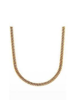 love-gold-9ct-gold-pave-curb-18-inch-chain-necklace