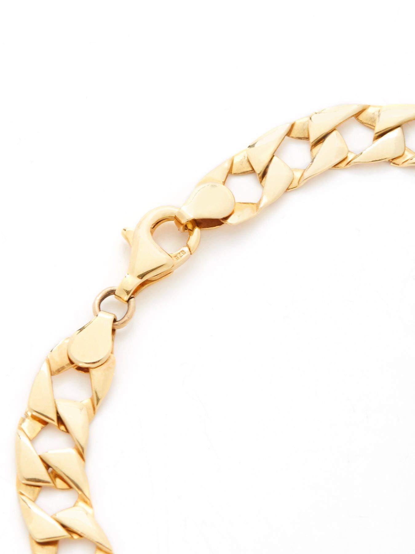 Jewellery & watches 9ct 1/4 oz Gold ID Chain Bracelet