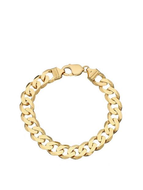 love-gold-9ct-yellow-gold-1-oz-solid-diamond-cut-curb-bracelet