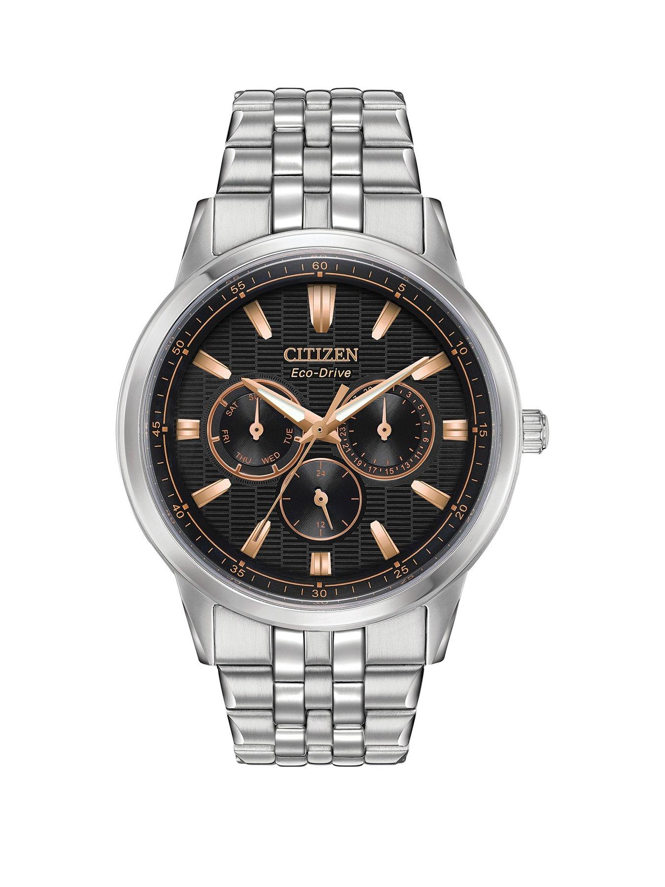 Citizen Citizen Eco Drive Stainless Steel Black Dial Bracelet Watch review