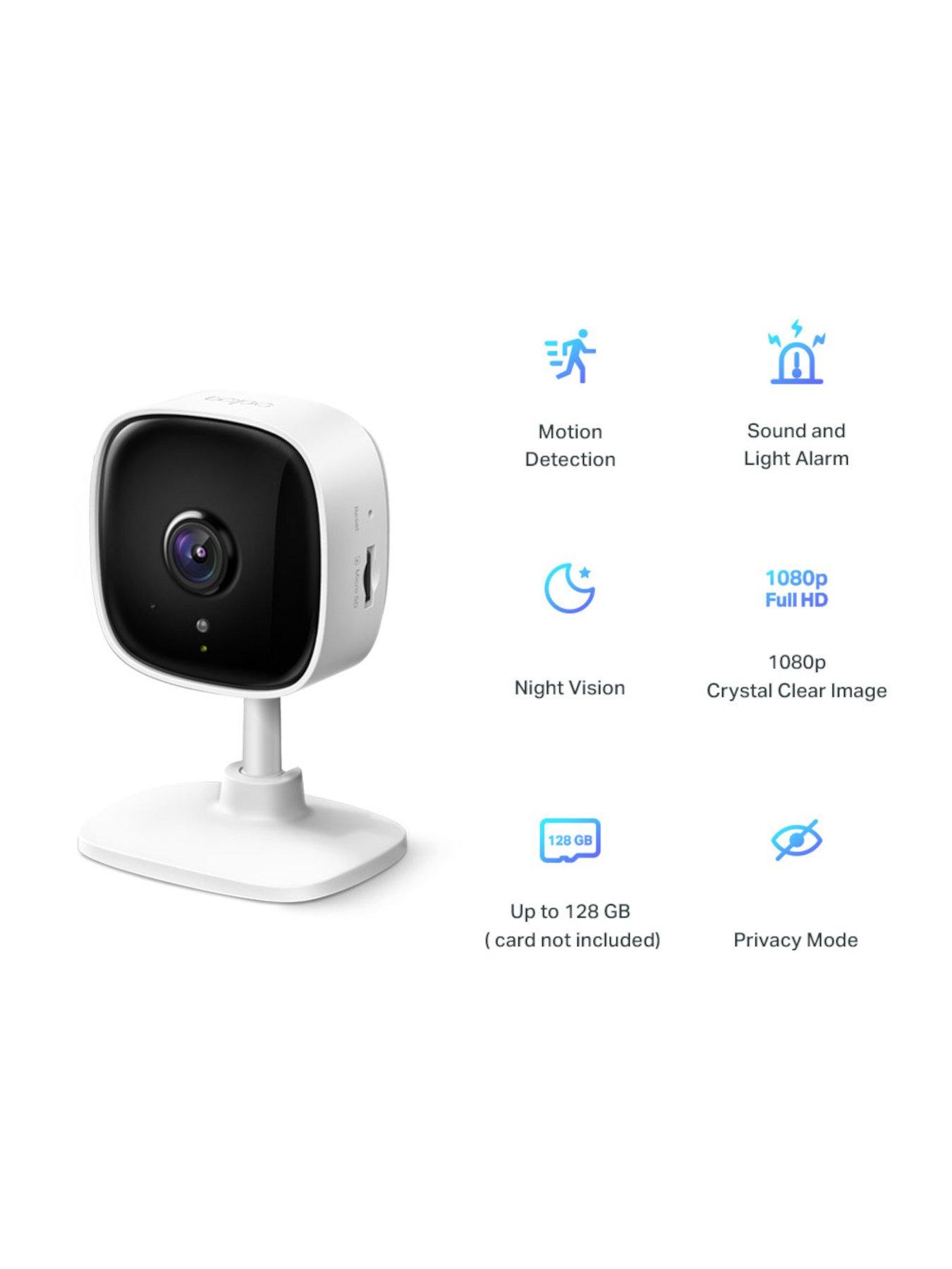 Image 2 of 7 of TP Link Tapo C100 HD Indoor Wi-Fi Security Camera, No Monthly Fee, Baby Cry Detection, Night Vision