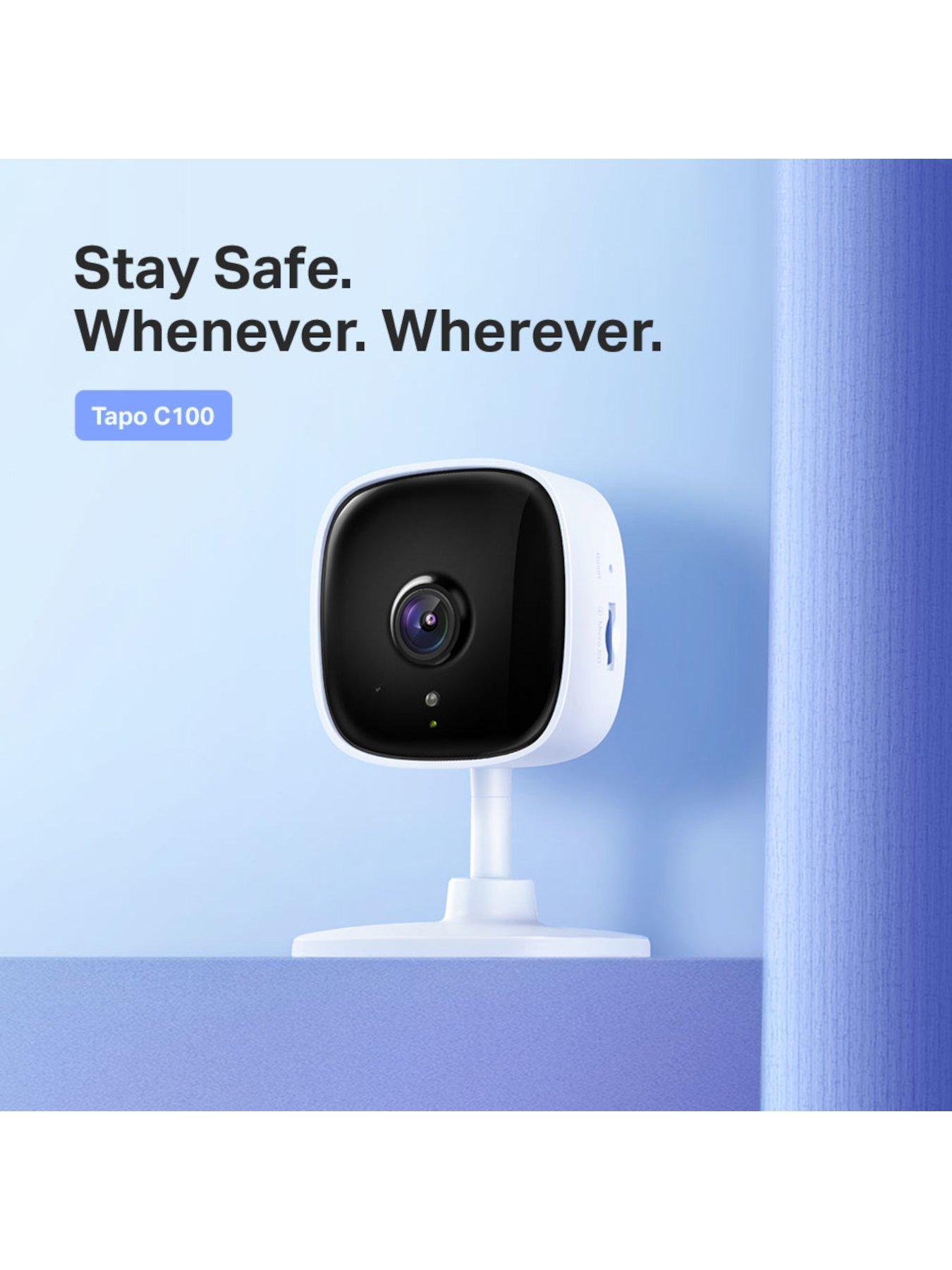 Image 4 of 7 of TP Link Tapo C100 HD Indoor Wi-Fi Security Camera, No Monthly Fee, Baby Cry Detection, Night Vision