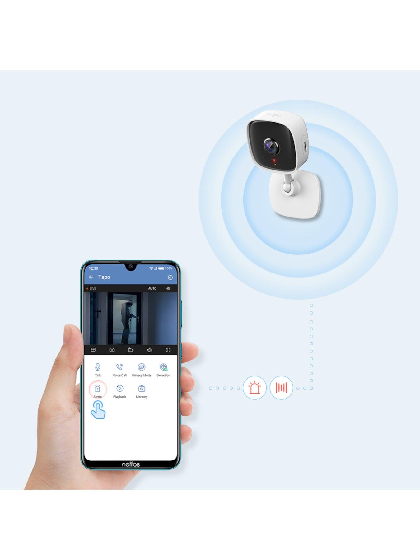 Image 5 of 7 of TP Link Tapo C100 HD Indoor Wi-Fi Security Camera, No Monthly Fee, Baby Cry Detection, Night Vision