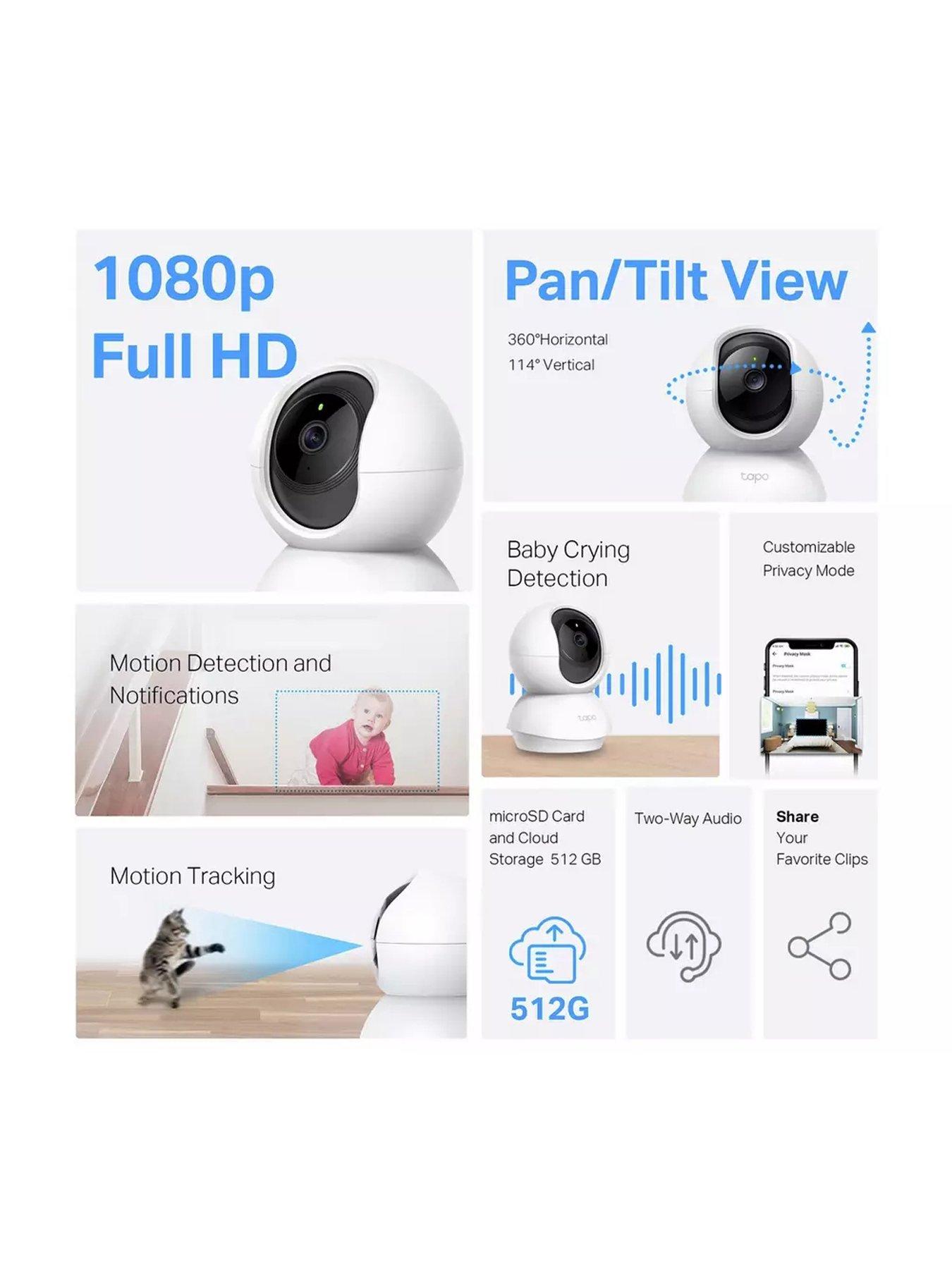Image 2 of 7 of TP Link Tapo C200 HD 360&deg;&nbsp;Pan &amp; Tilt Indoor Camera, No Monthly Fee, Smart Motion Detection, Night Vision