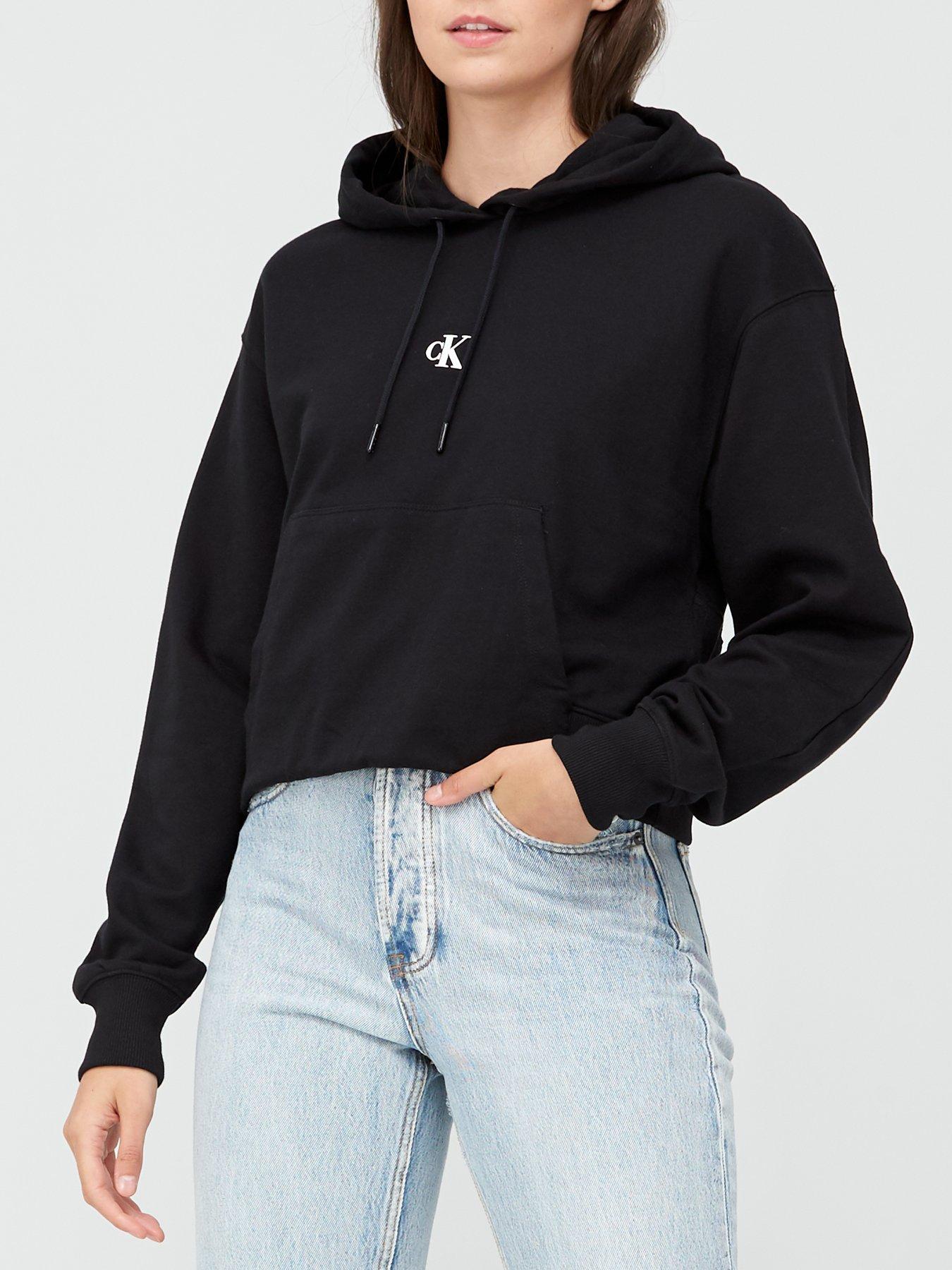 very cropped hoodie