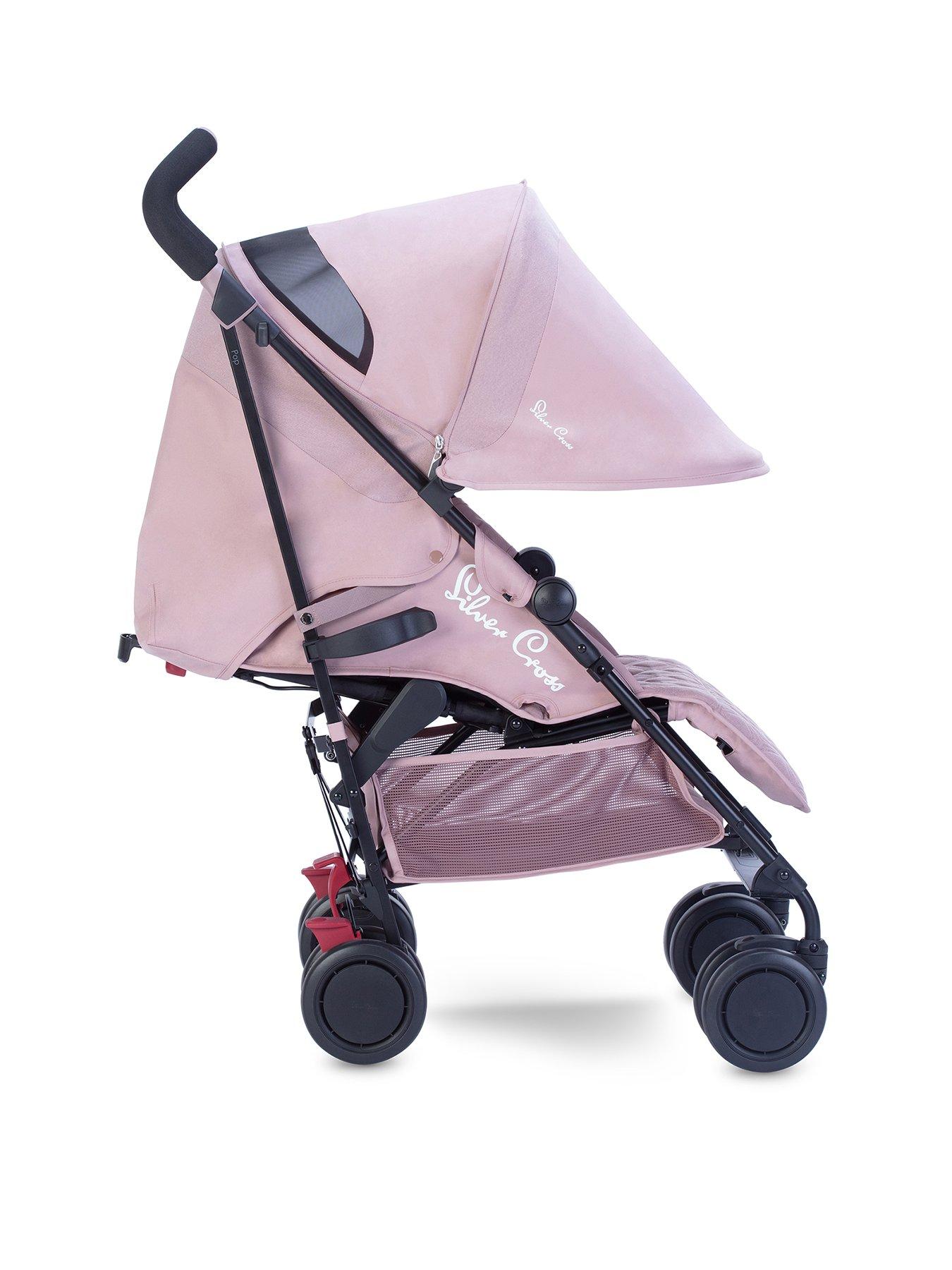 silver cross pink buggy