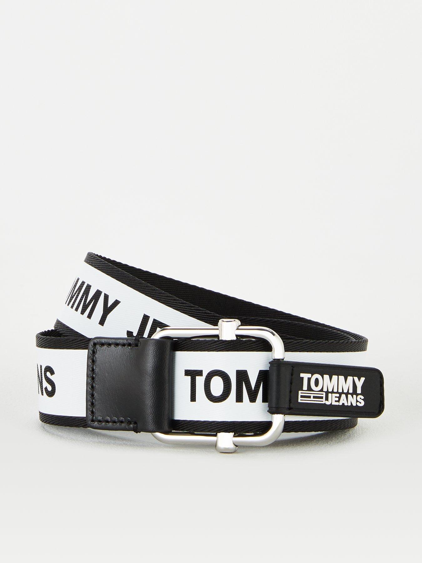 tommy logo belt